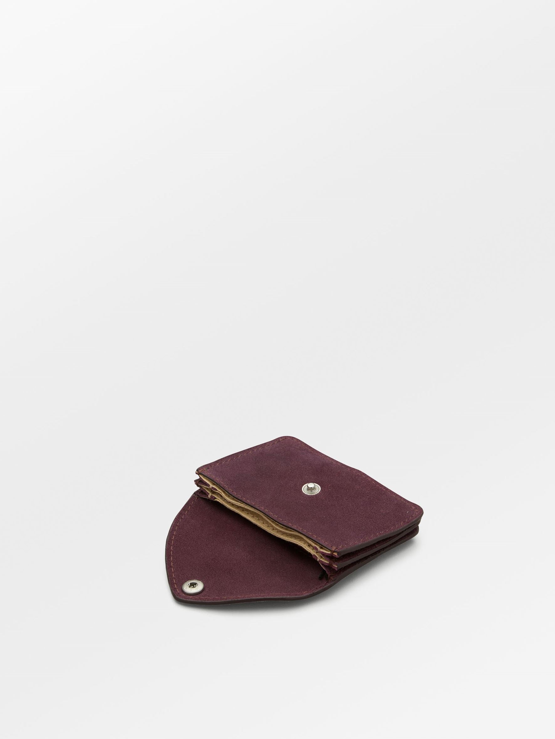 Suede Card Wallet OneSize Becksöndergaard.dk