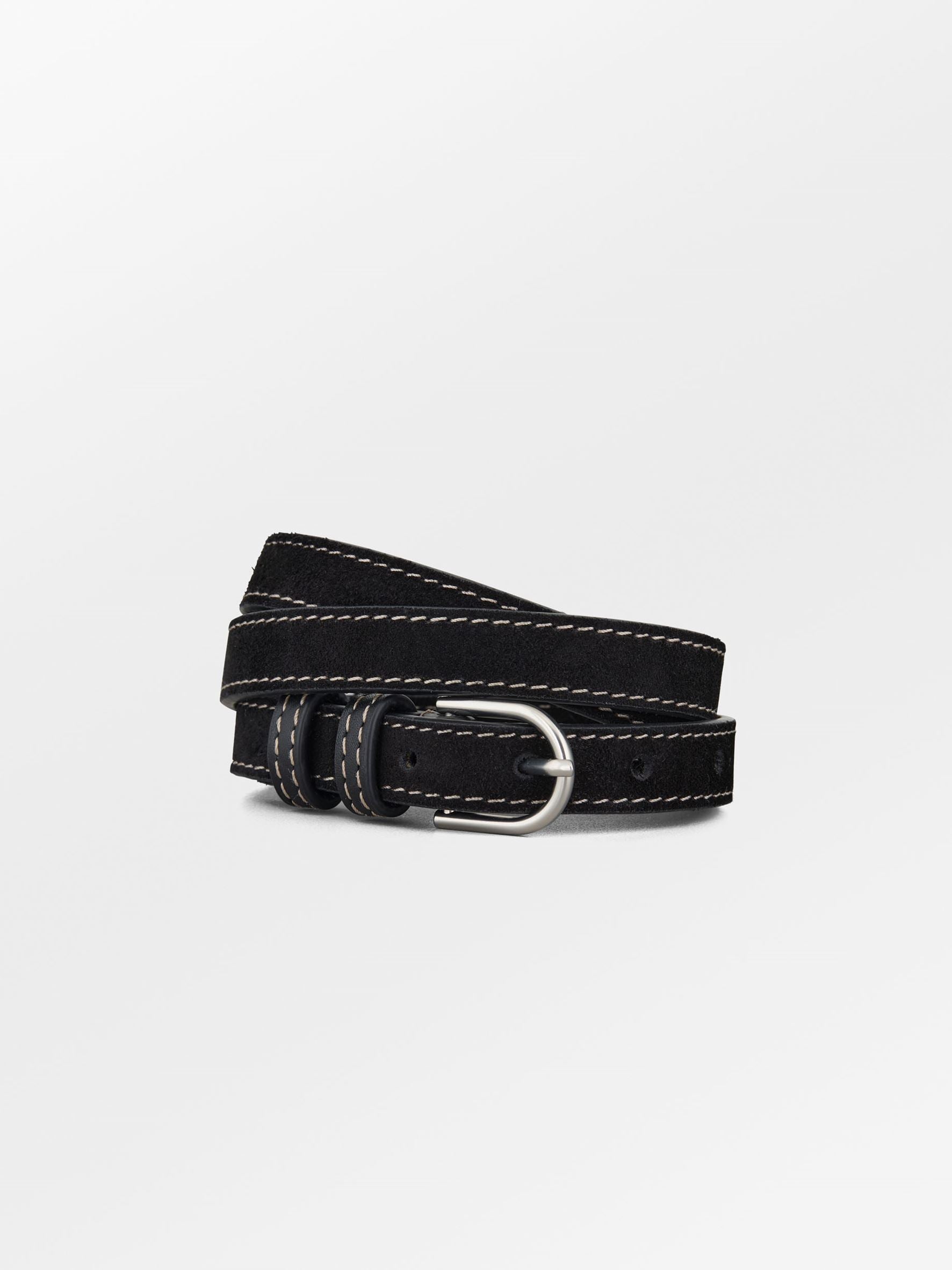 Suede Zoe Belt Clothing Becksöndergaard.dk