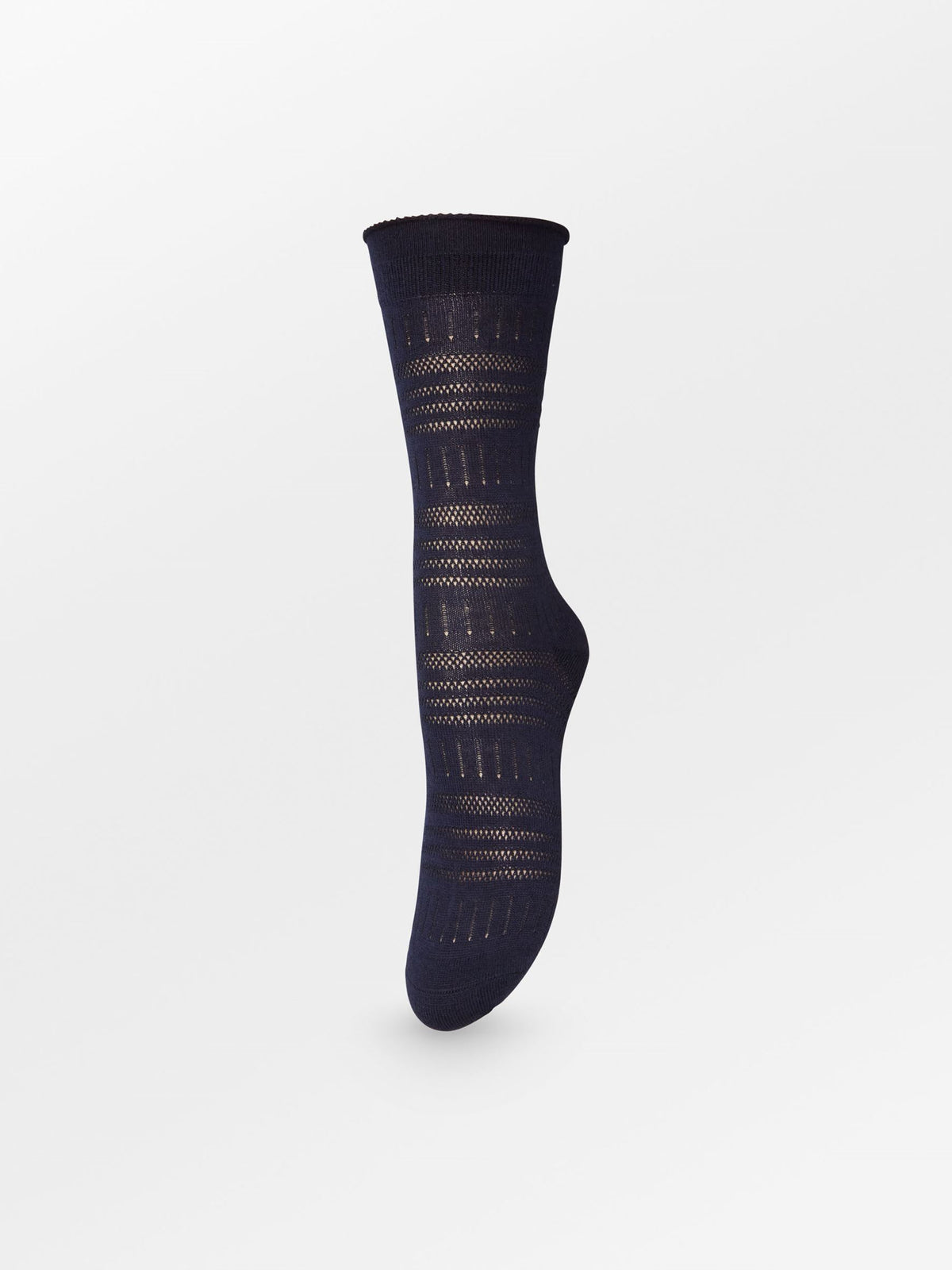 Becksöndergaard, Lucretia Wola Sock - Rerun - Navy Blue, socks, socks, socks