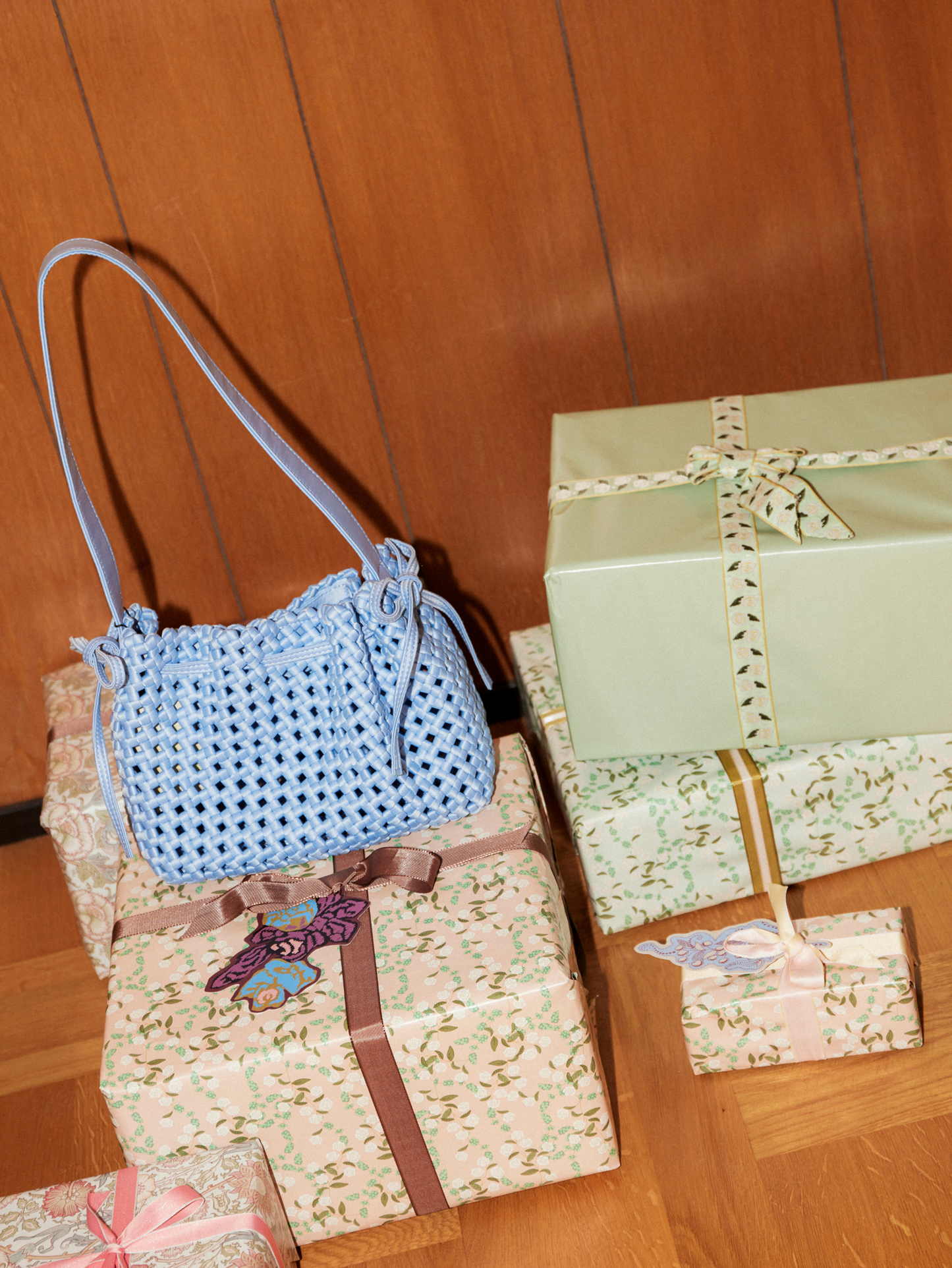 Braided Satin Brea Bag OneSize Becksöndergaard.dk