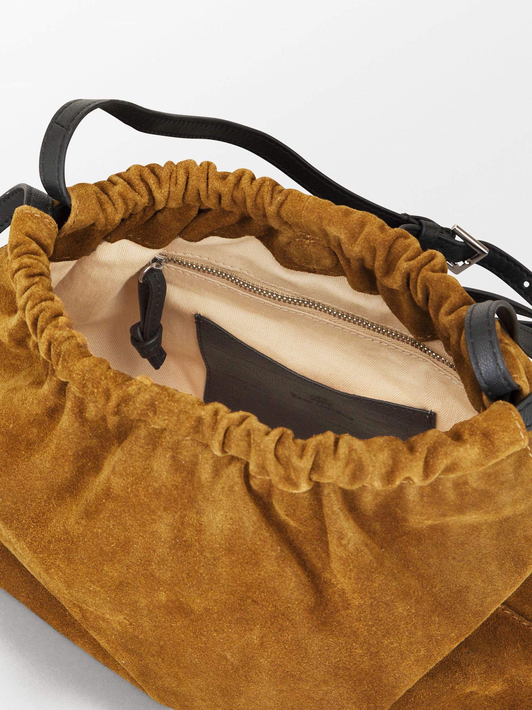 Suede Gina Bag OneSize Becksöndergaard.dk