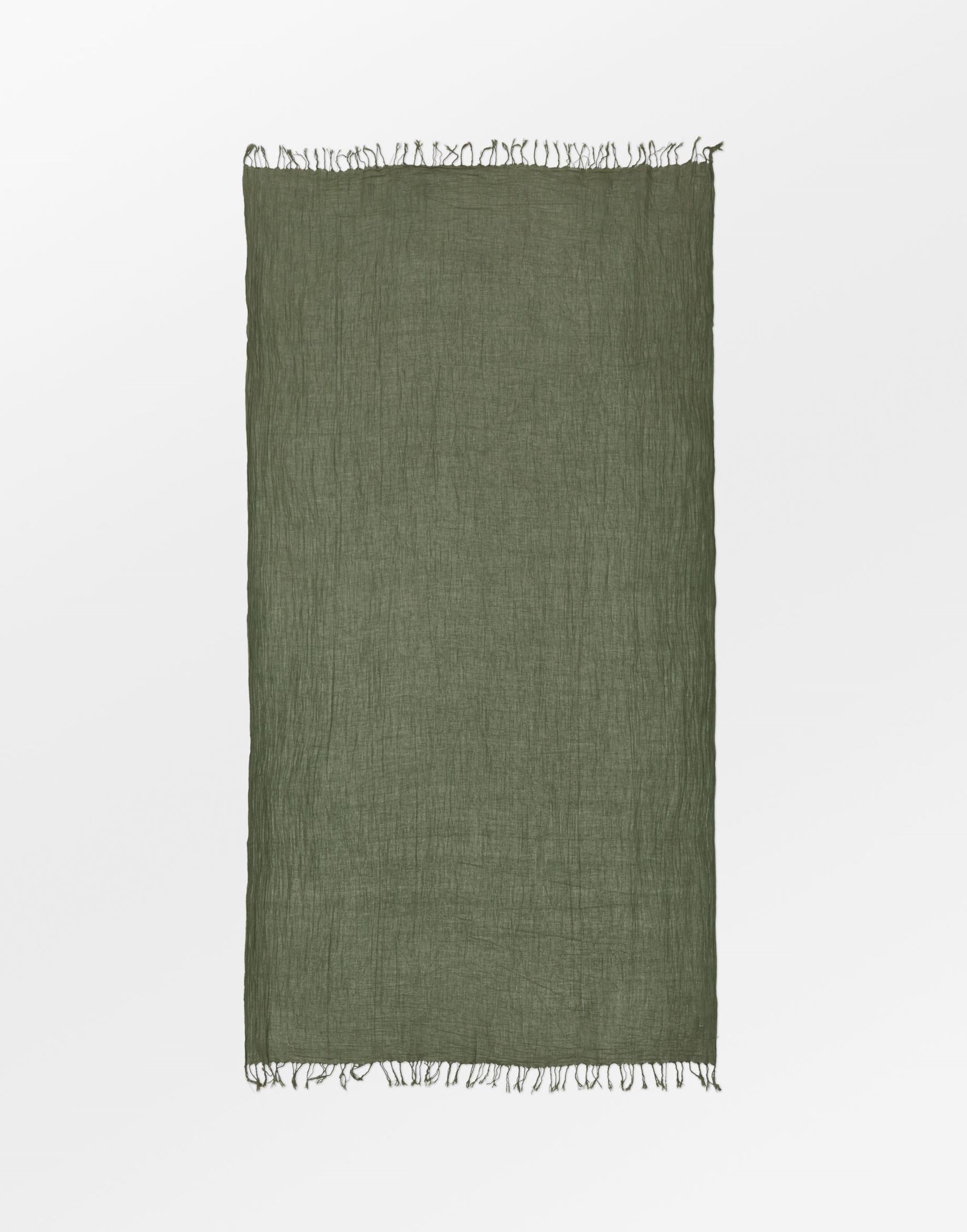 Becksöndergaard, Solid Ilona Scarf - Dusty Olive, scarves, black week, black week