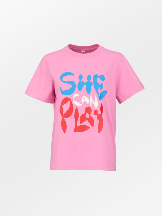 She Can Play T-shirt Clothing Becksöndergaard.dk