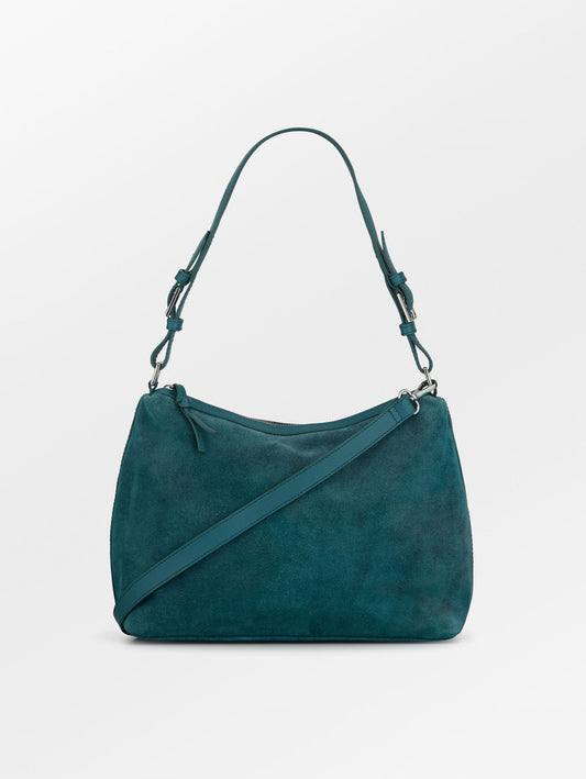 Becksöndergaard, Suede Ginni Medi Bag - Mediteal Green, bags, bags, bags, bags