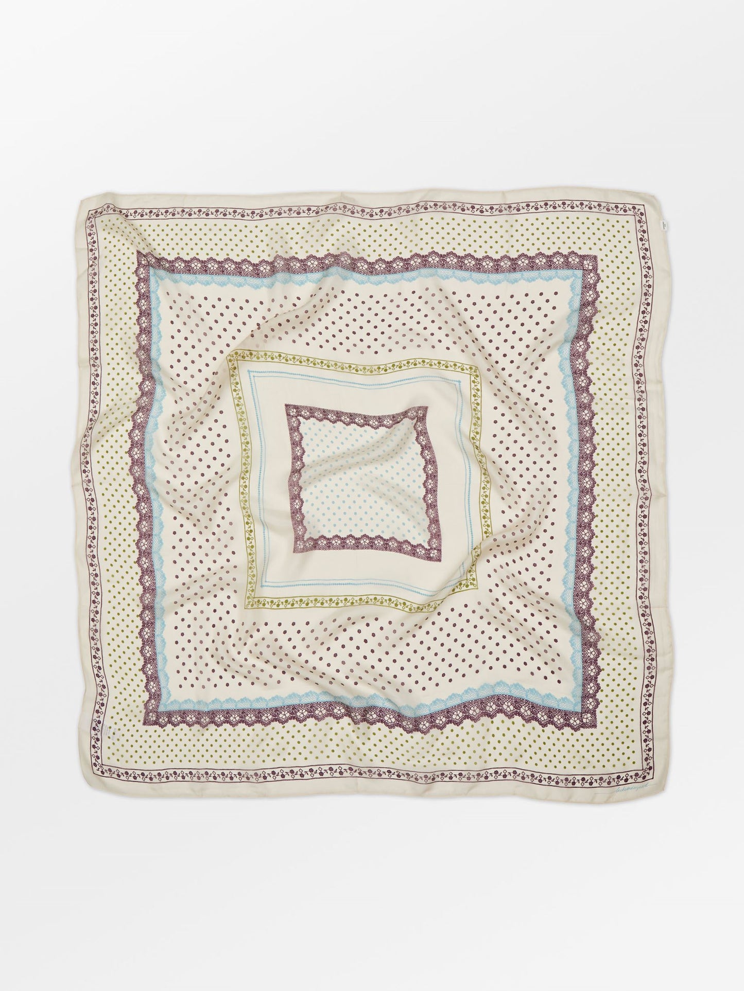 Becksöndergaard, Lacia Tabby Sia Scarf - Birch White, scarves, scarves, scarves, scarves, gifts, black week, black week