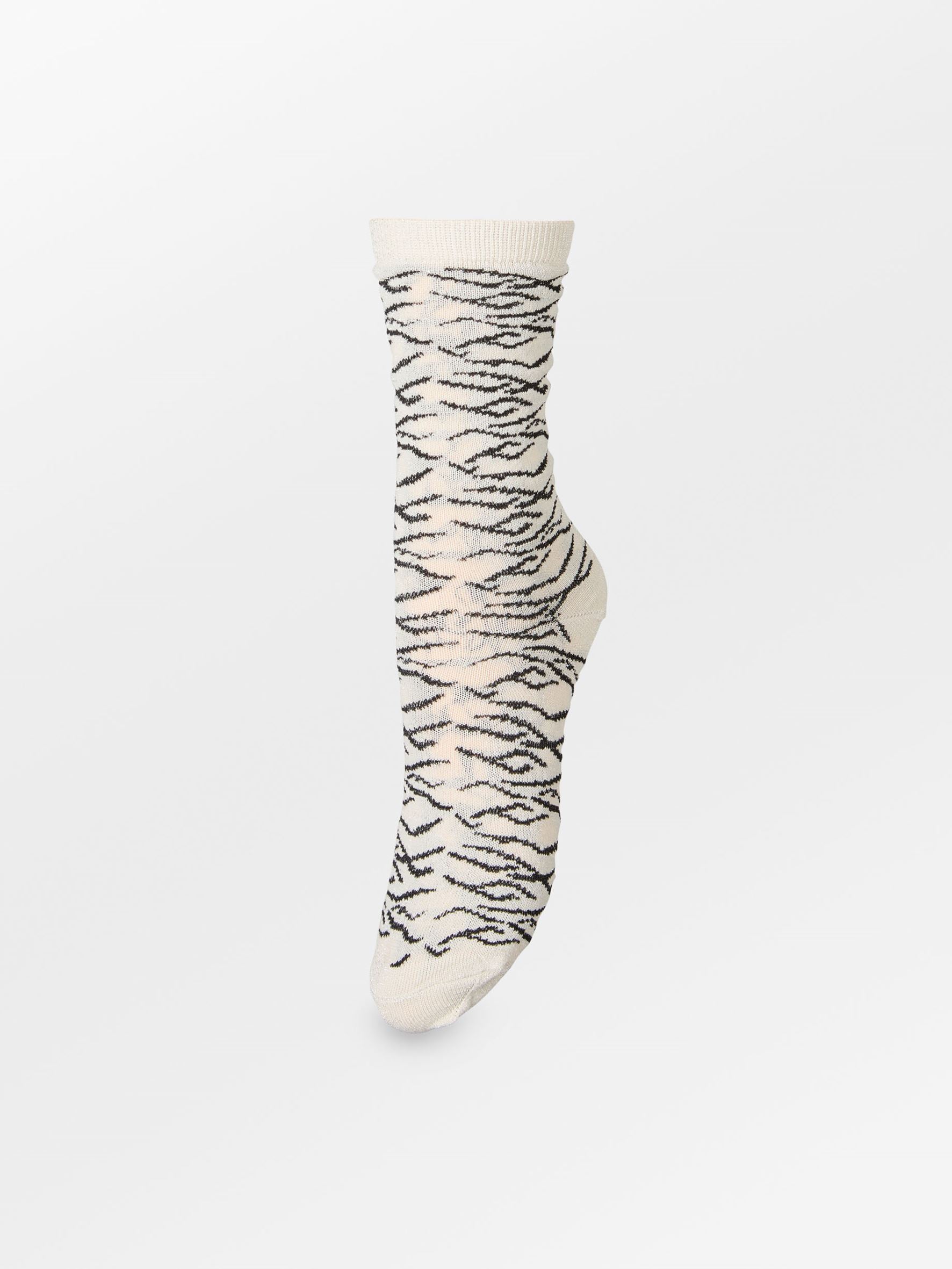 Zelora Glitter Sock Socks Becksöndergaard.dk