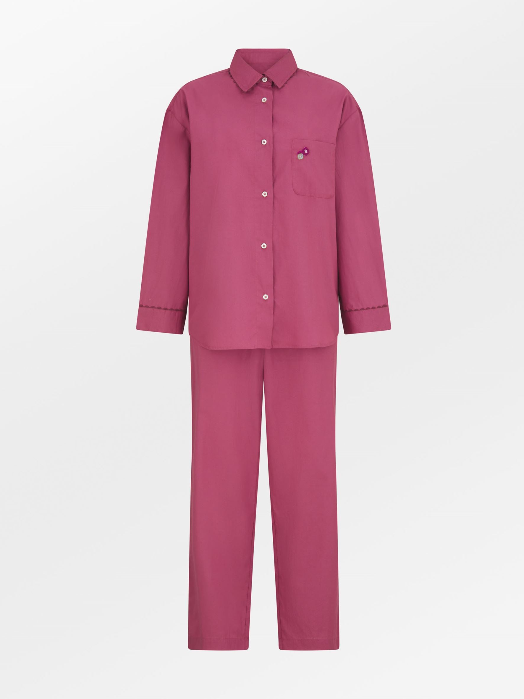Scallop Wintaflora Pyjamas Shirt Clothing Becksöndergaard.dk