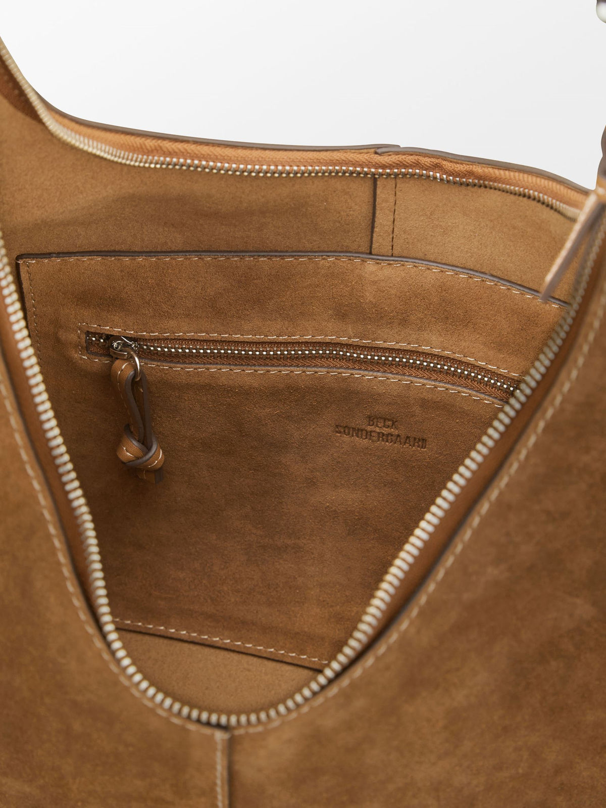 Suede Shae Zip Bag OneSize Becksöndergaard.dk