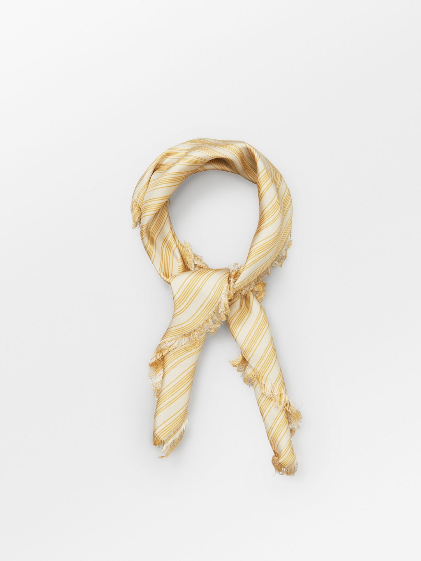 Strifilia Yellow Sia Scarf OneSize Becksöndergaard.dk