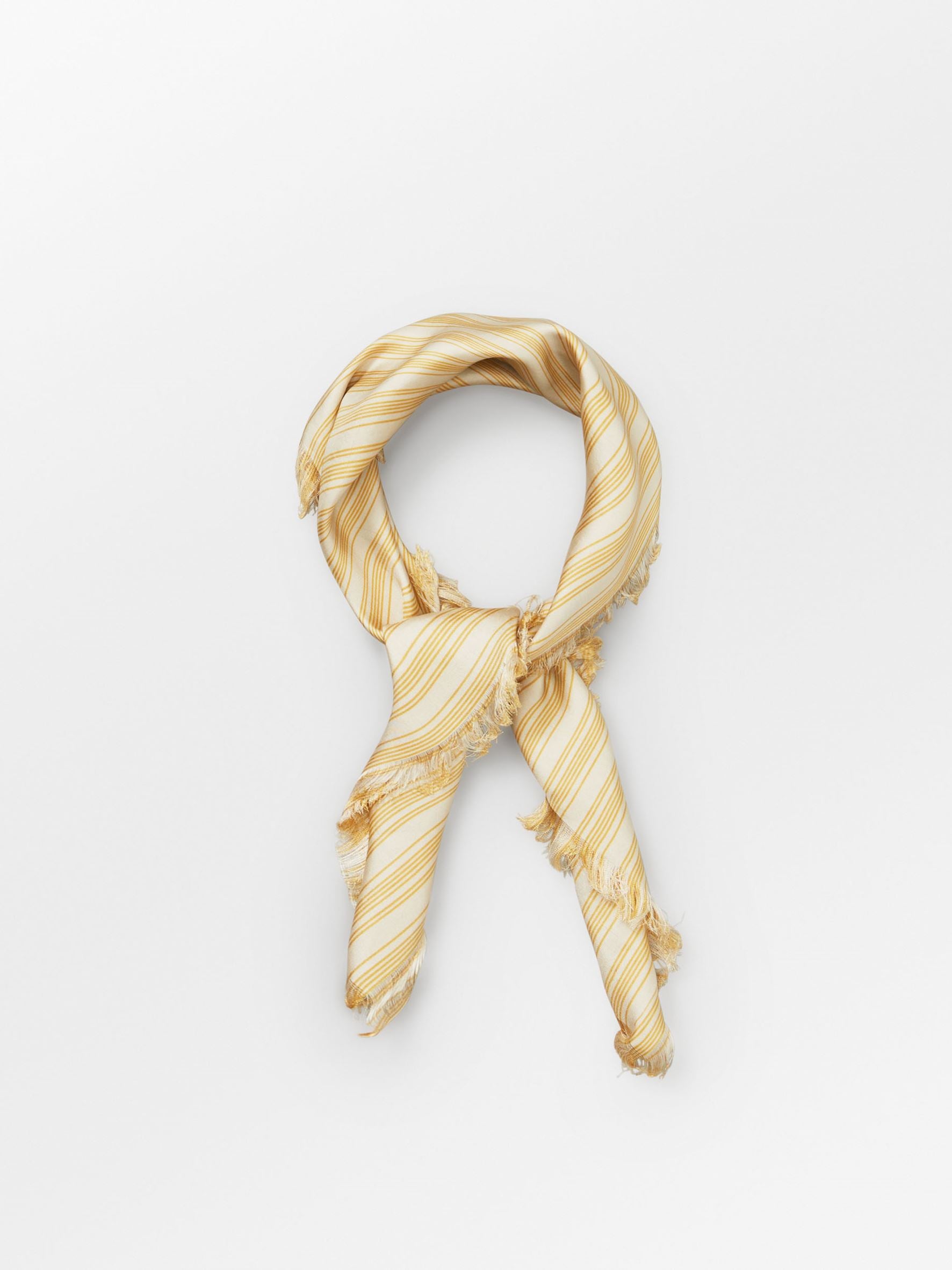Strifilia Yellow Sia Scarf OneSize Becksöndergaard.dk