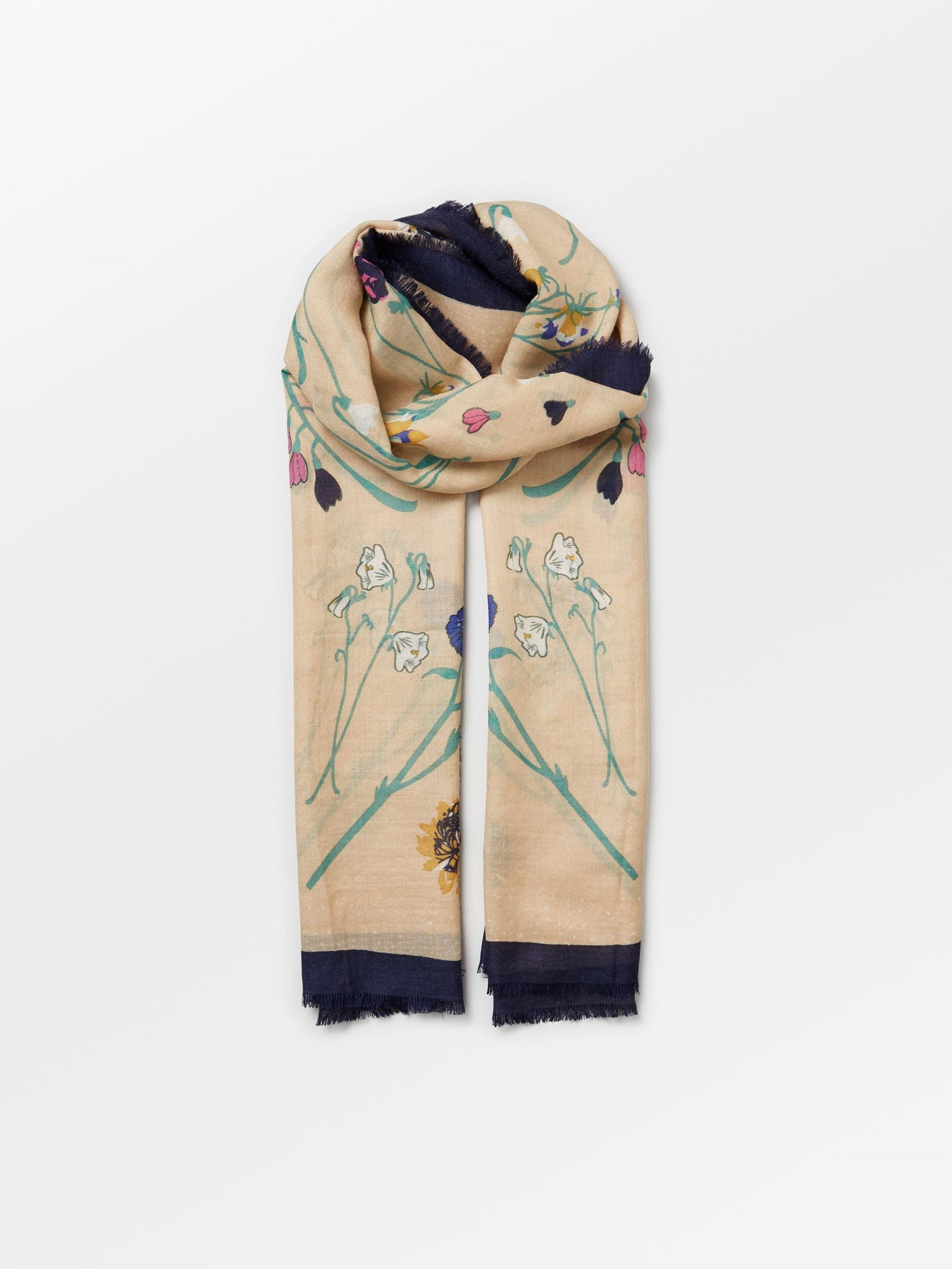 Champagny Siw Scarf OneSize Becksöndergaard.dk   