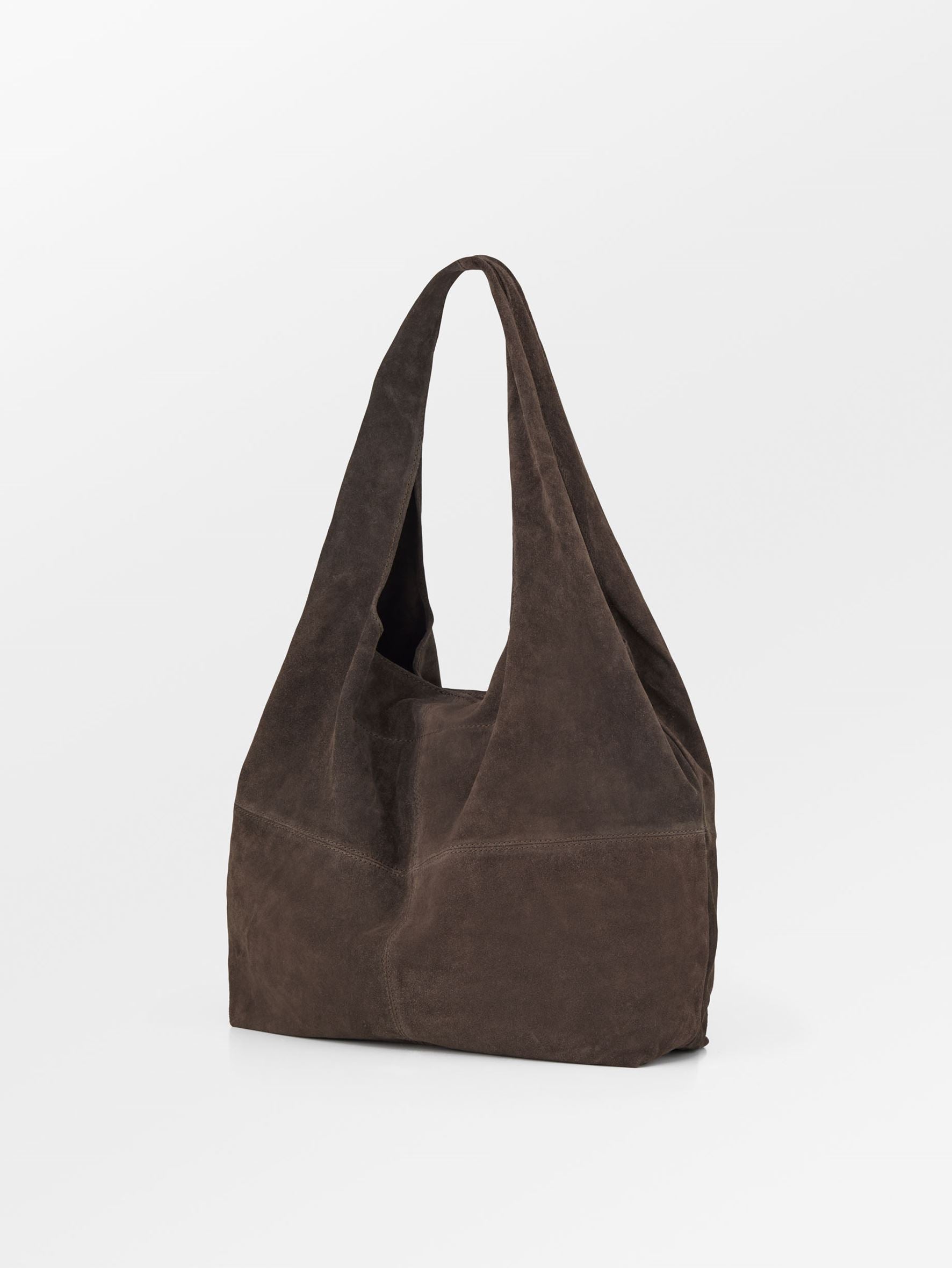Suede Dalliea Shopper - Mørkebrun OneSize Becksöndergaard.dk