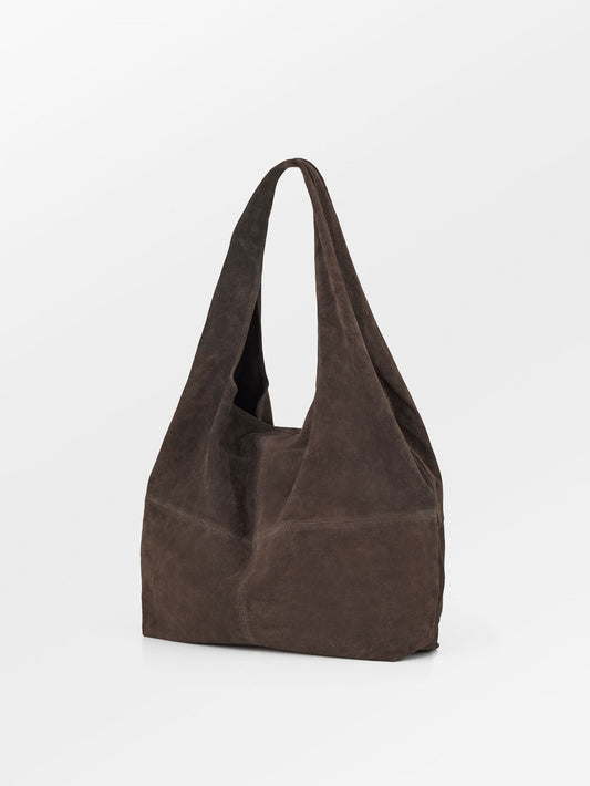 Suede Dalliea Shopper - Mørkebrun OneSize Becksöndergaard.dk