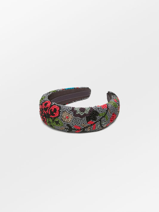 Bromflora Wide Beaded Hairbrace OneSize Becksöndergaard.dk