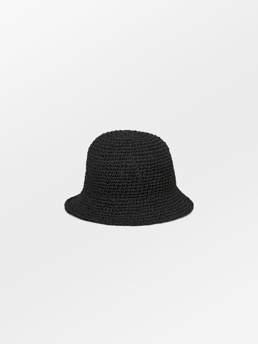 Solid Saverina Straw Hat Clothing Becksöndergaard.dk
