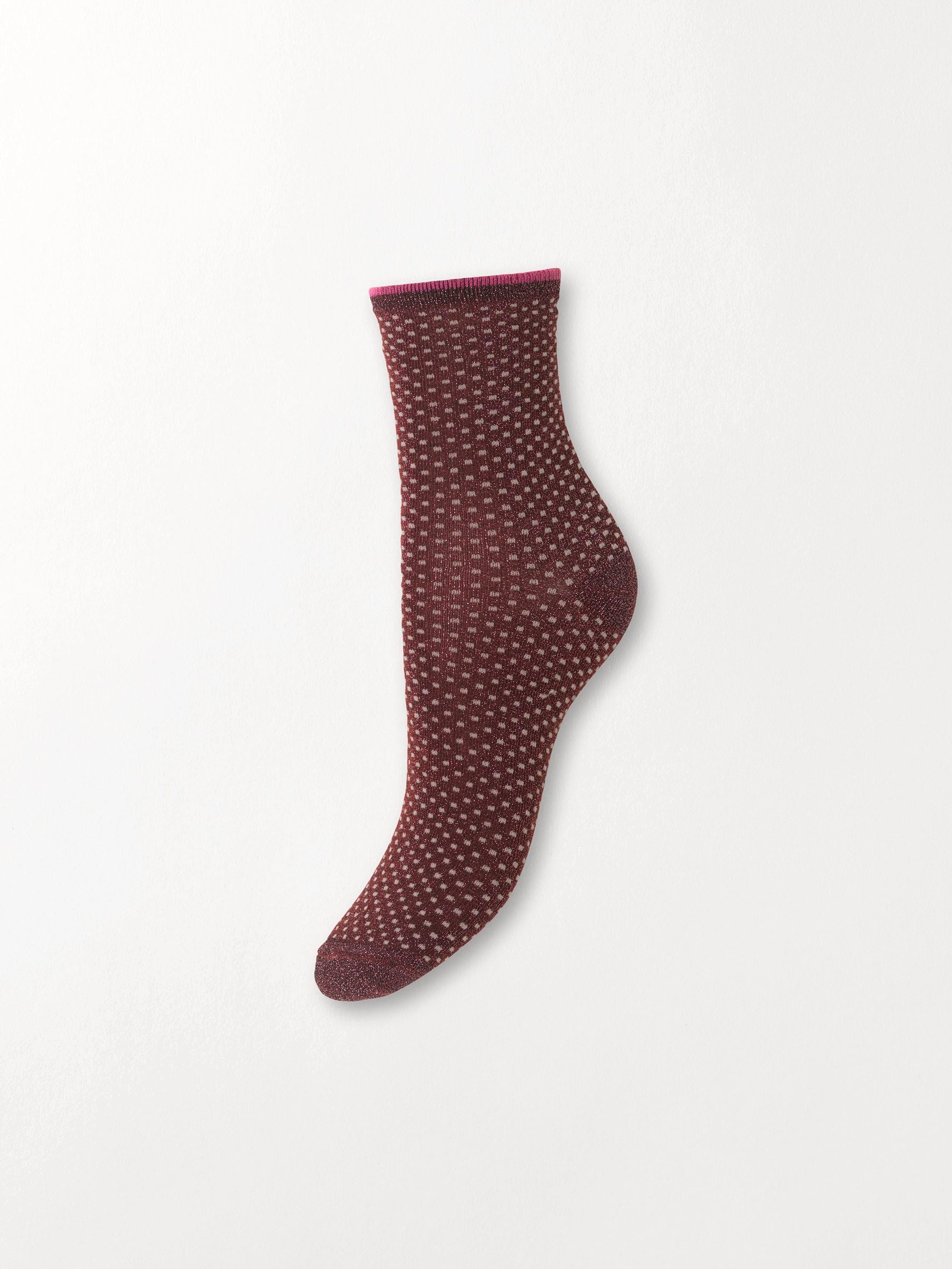 Dina Small Dots Coll. Socks Becksöndergaard.dk