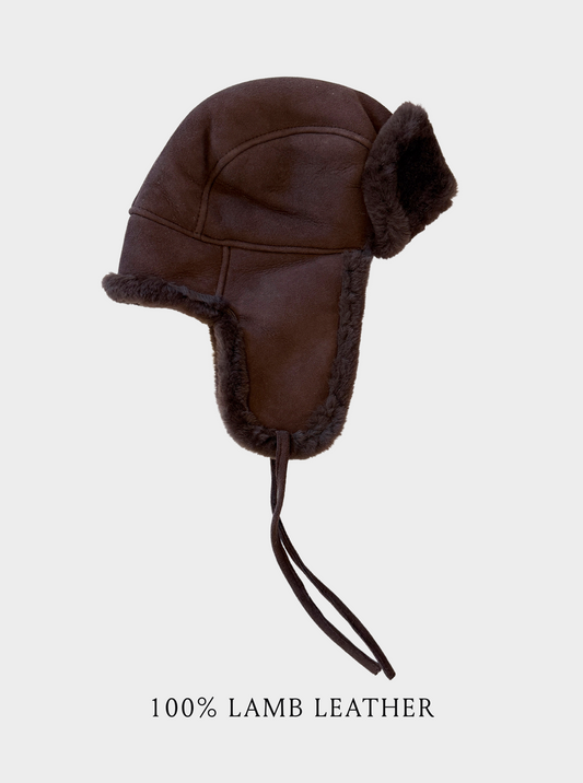 Becksöndergaard, Dora Aviator Hat - Chocolate Torte, accessories, winter accessories, accessories, winter accessories