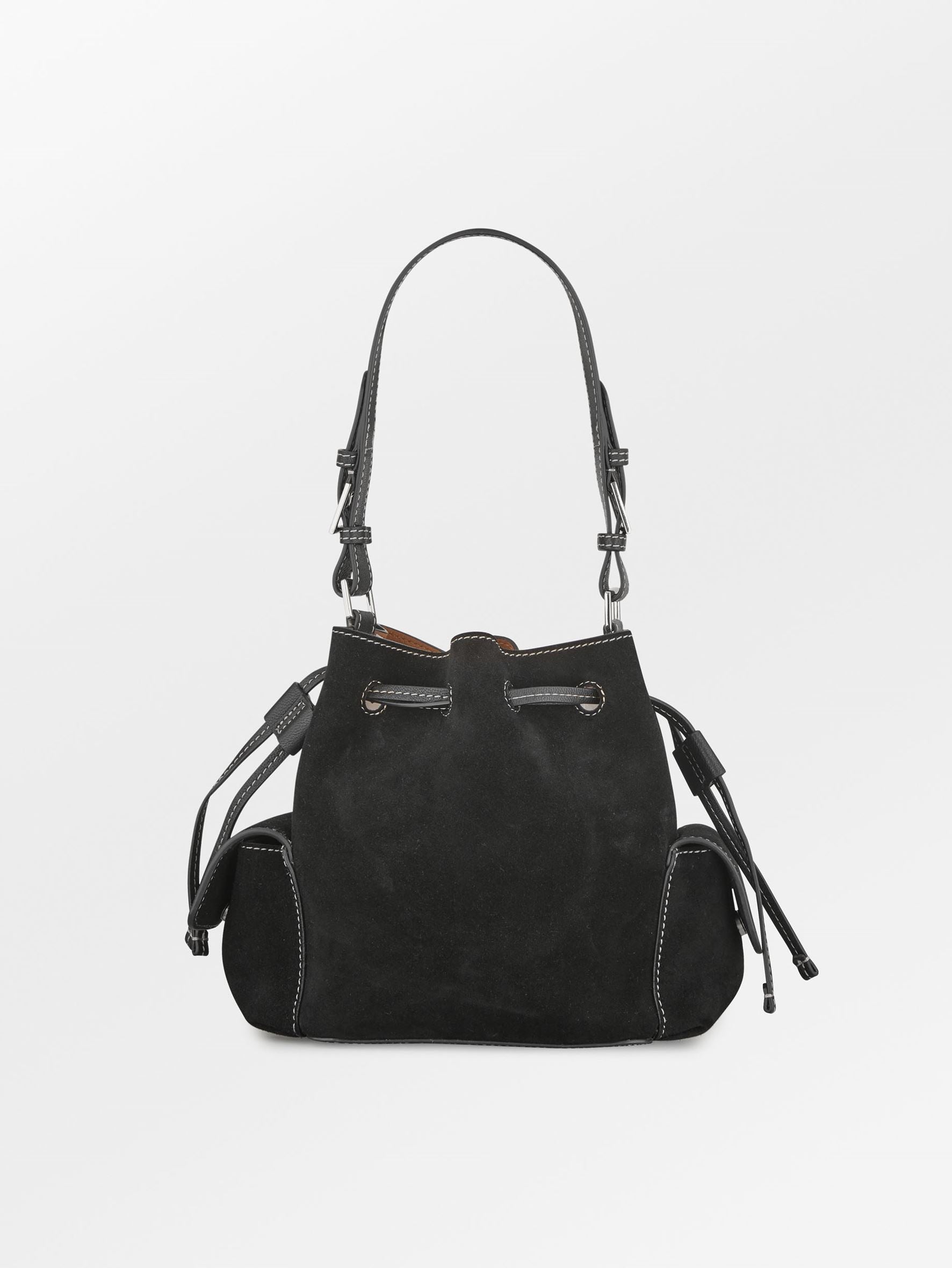 Suede Bucket Small Bag OneSize Becksöndergaard.dk