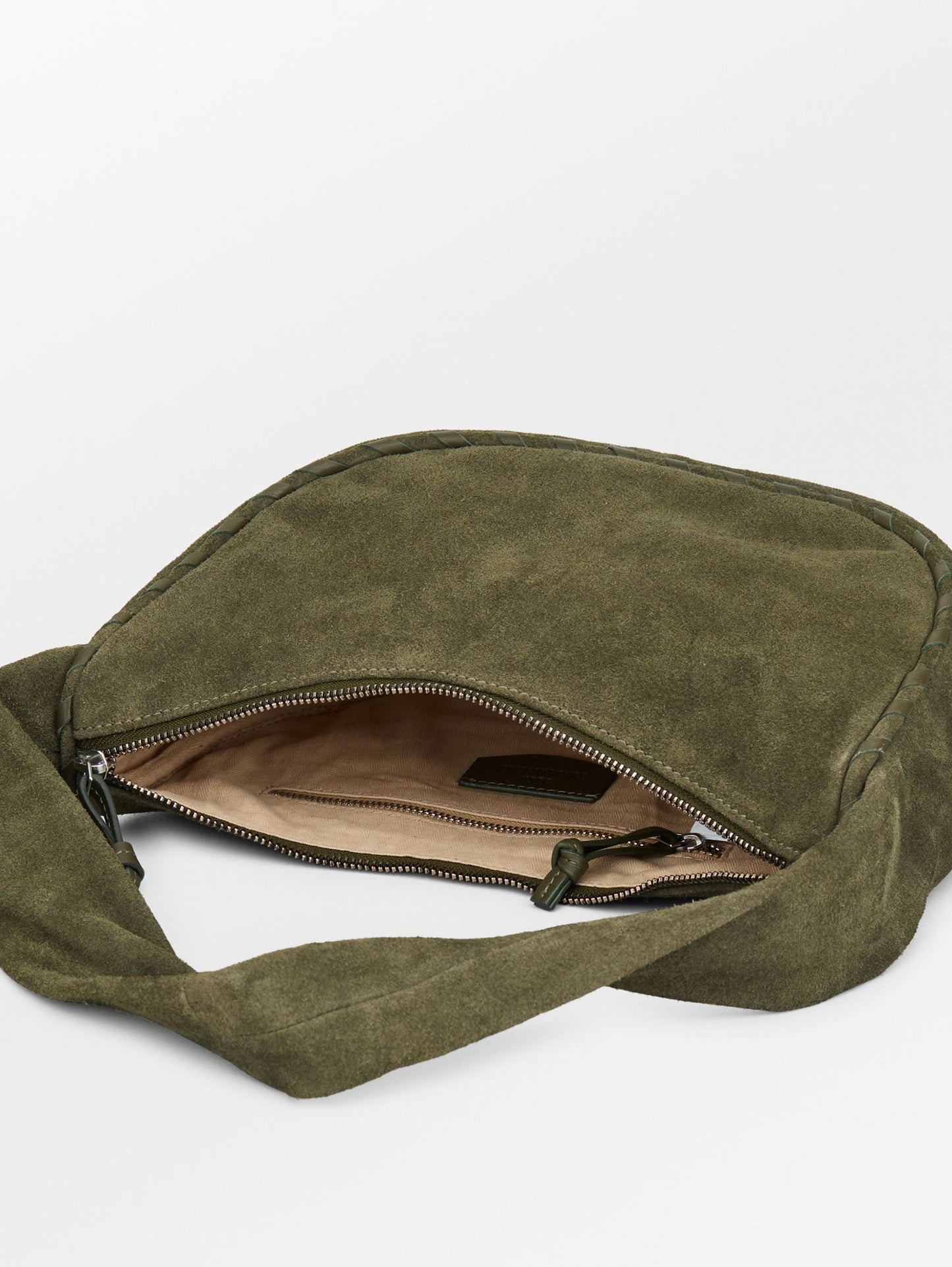 Suede Veg Talia Bag - Army OneSize Becksöndergaard.dk