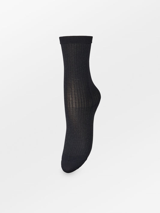 Stripy Glitter Sock Socks Becksöndergaard.dk