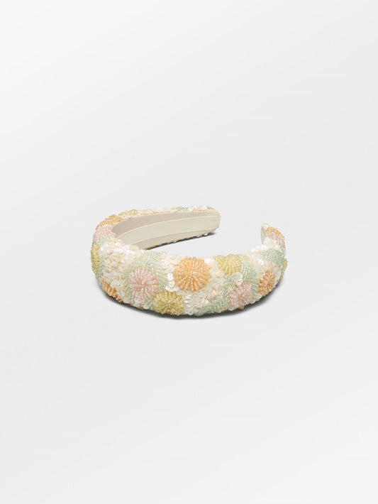 Carna Wide Beaded Hairbrace OneSize Becksöndergaard.dk