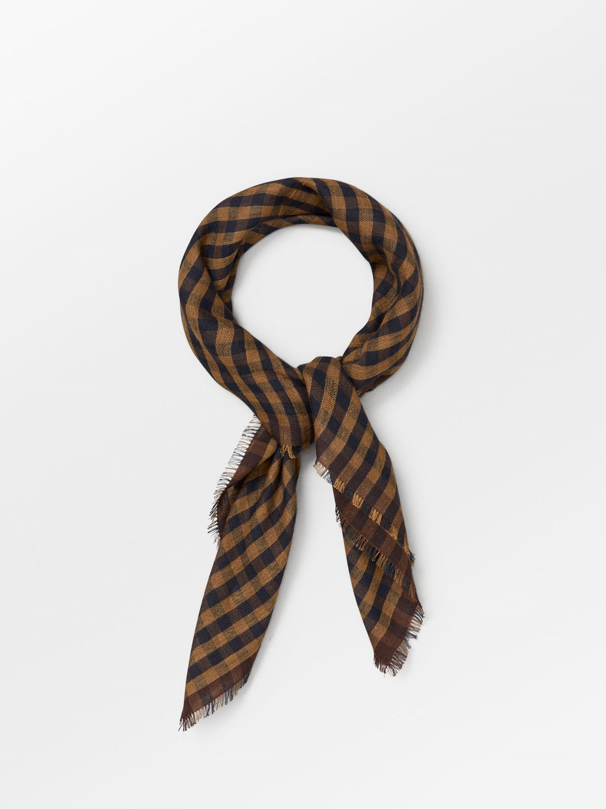 Gingham Cowea Scarf OneSize Becksöndergaard.dk