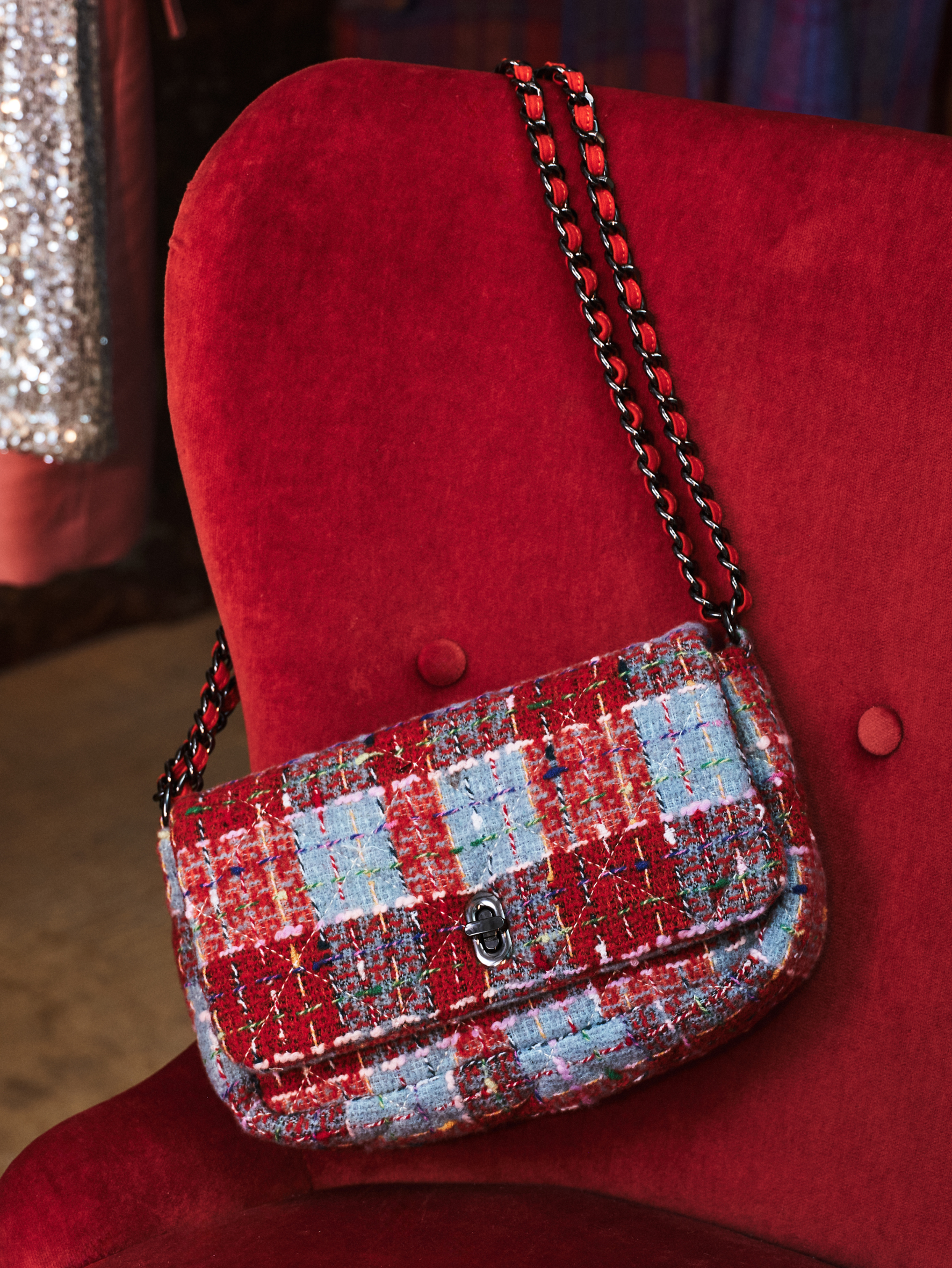 Becksöndergaard, Beau Checked Hollis Bag - Rooibos Orange, bags, bags, bags, bags, bags, black week, black week