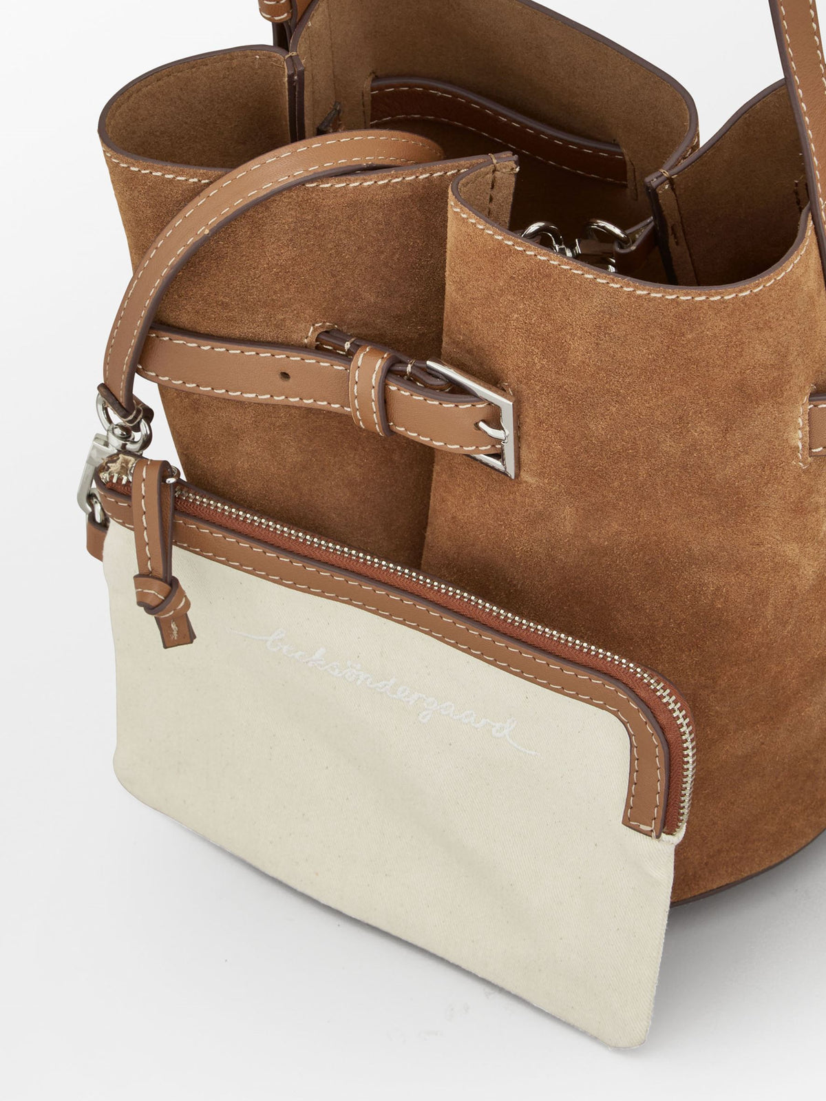 Suede Bleu Belted Bag OneSize Becksöndergaard.dk