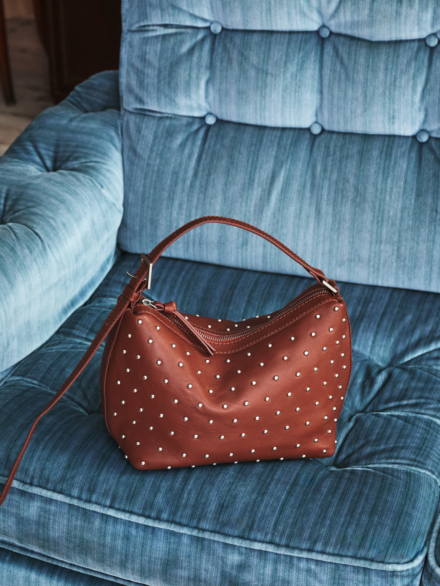 Nappa Stud Ginni Small Bag OneSize Becksöndergaard.dk