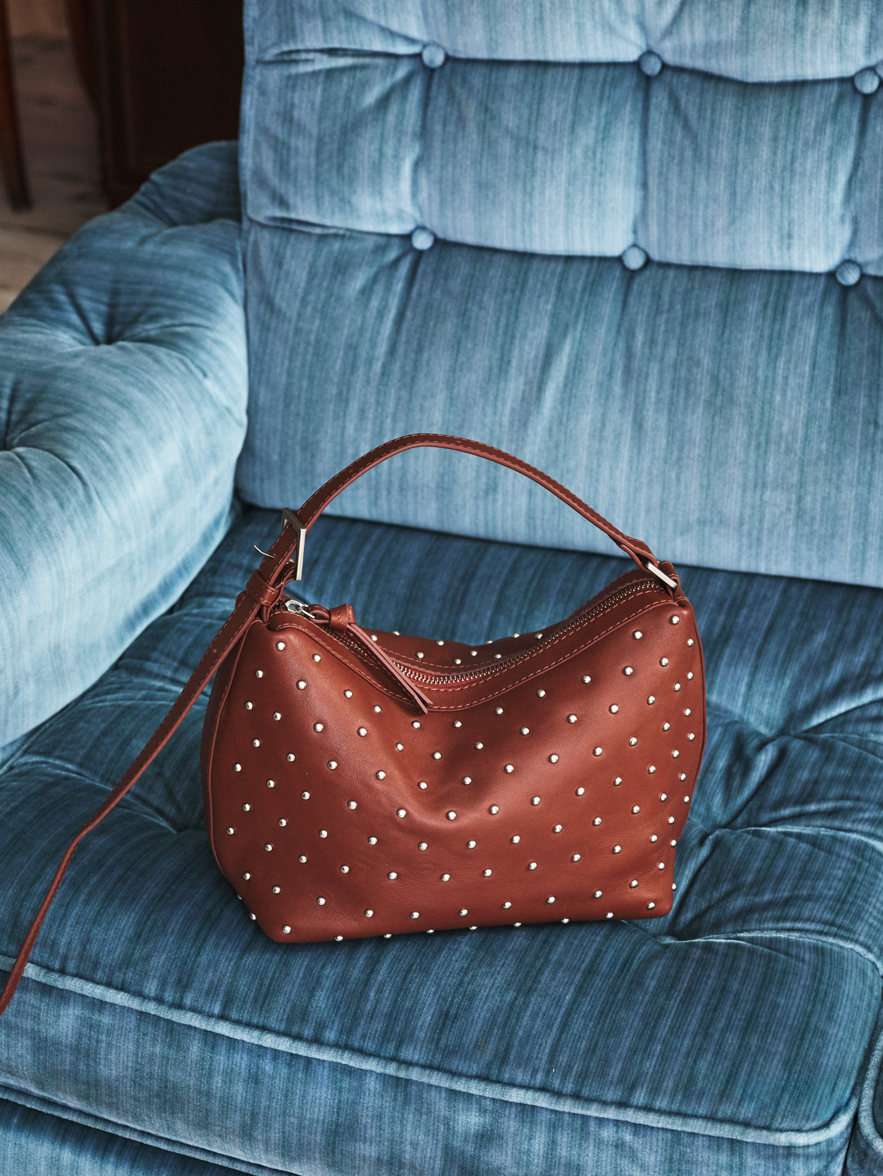 Nappa Stud Ginni Small Bag OneSize Becksöndergaard.dk