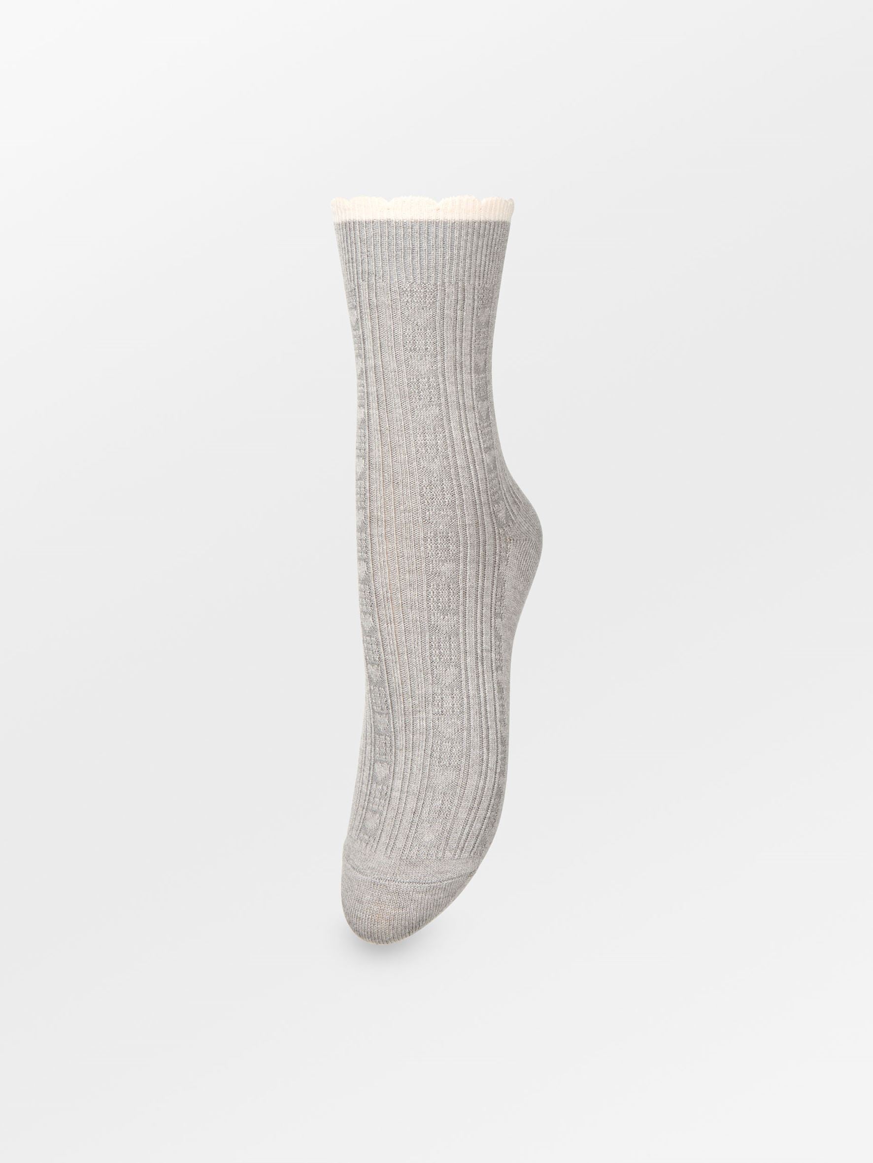 Scallop Sock Socks Becksöndergaard.dk