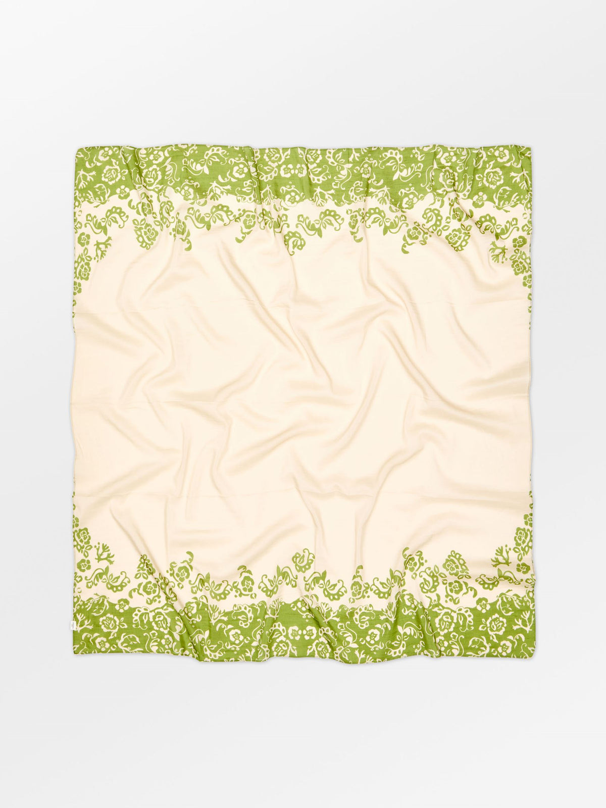 Becksöndergaard, Crofloria Sico Scarf - Grasshopper Green, scarves, scarves, mid season sale, mid season sale, scarves, scarves