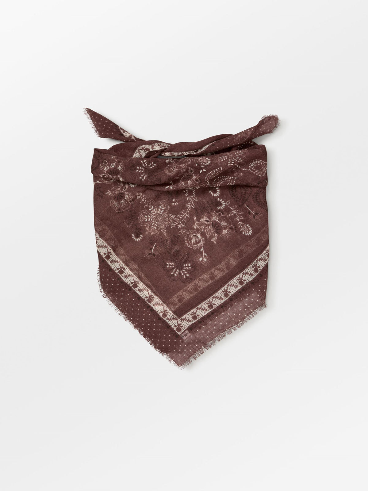 Dotted Flora Woo Scarf OneSize Becksöndergaard.dk