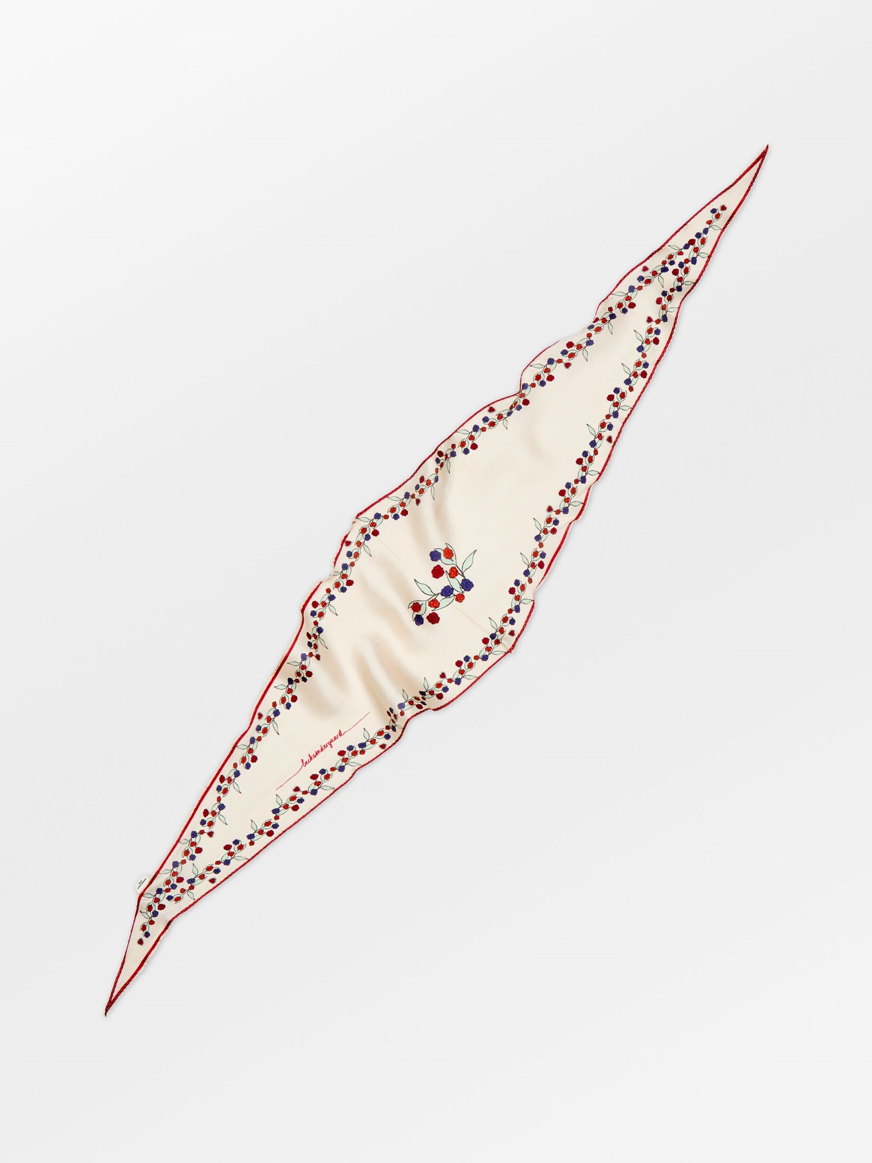 Becksöndergaard, Carna Diamond Scarf - Birch White, scarves, scarves, party, scarves, scarves, gifts, gifts, black week, black week, party