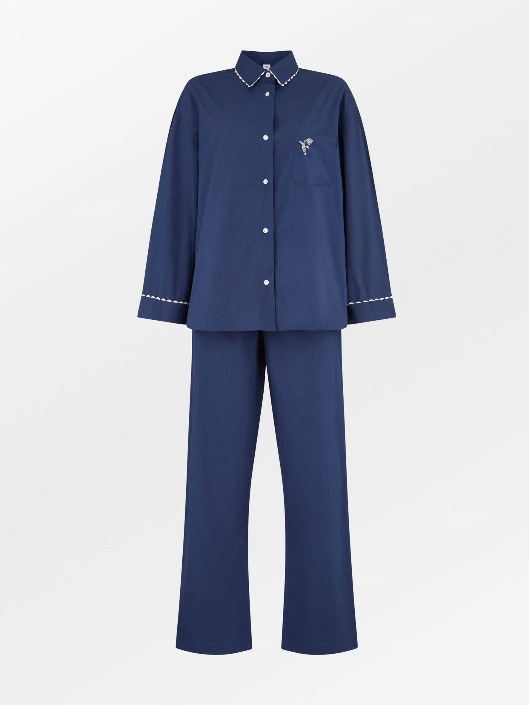Scallop Pyjamas Pants Clothing Becksöndergaard.dk