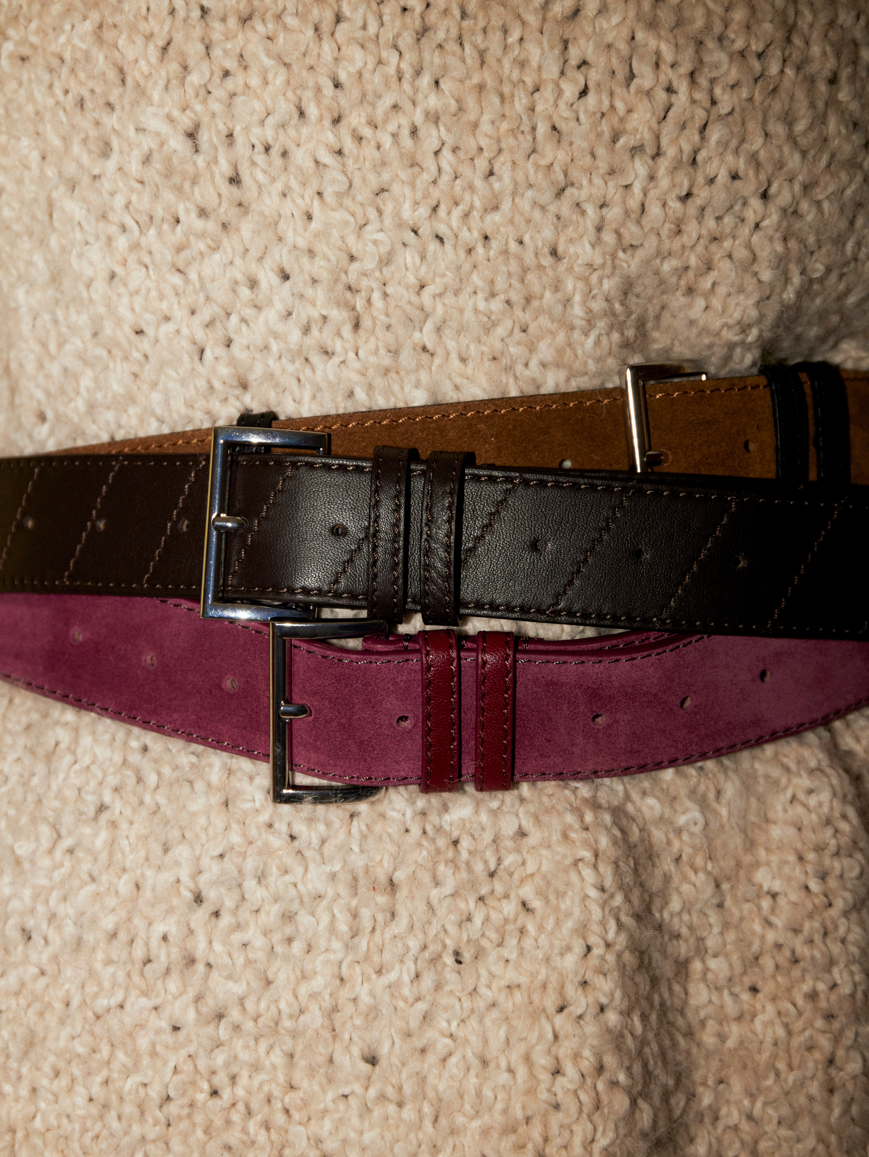 Suede Willia Belt Clothing Becksöndergaard.dk
