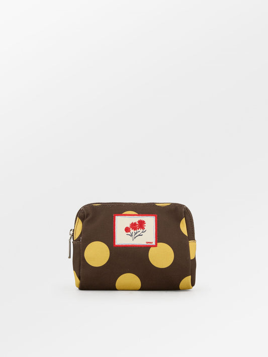 Maxi Polka Canvas Pouch Bag OneSize Becksöndergaard.dk