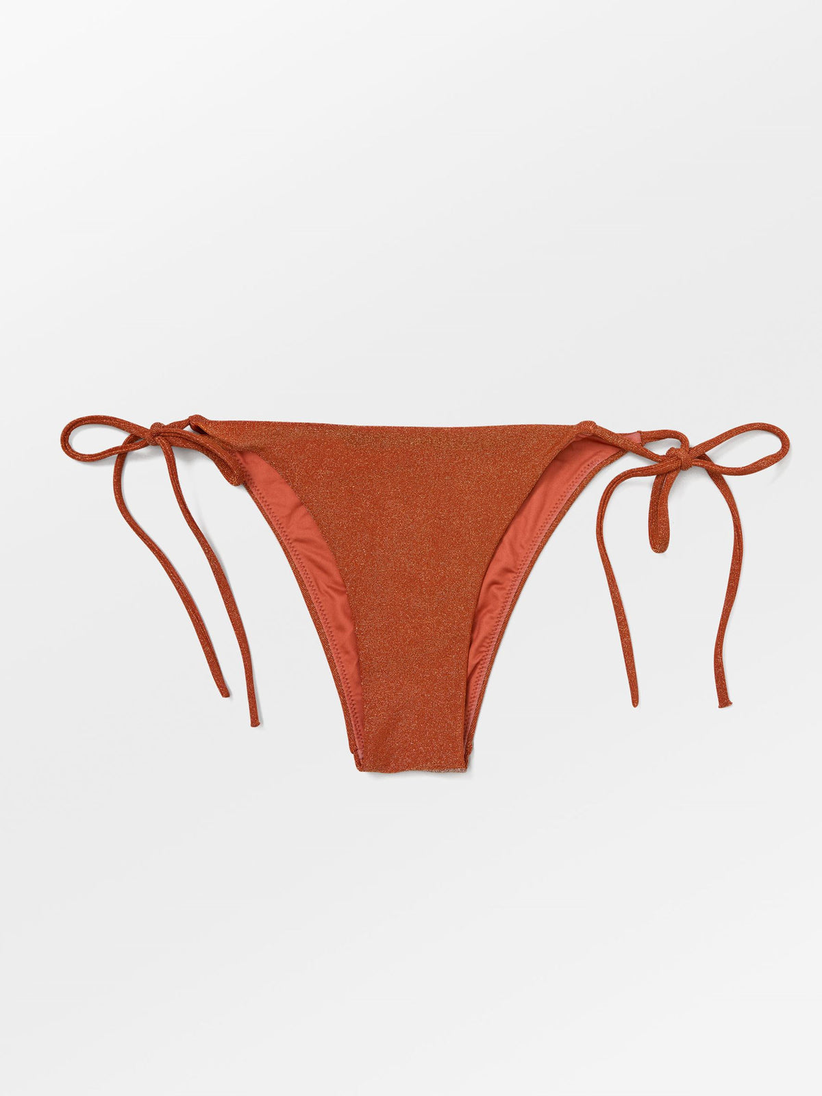 Becksöndergaard, Lux Betty Cheeky Briefs - Clay Orange, clothing