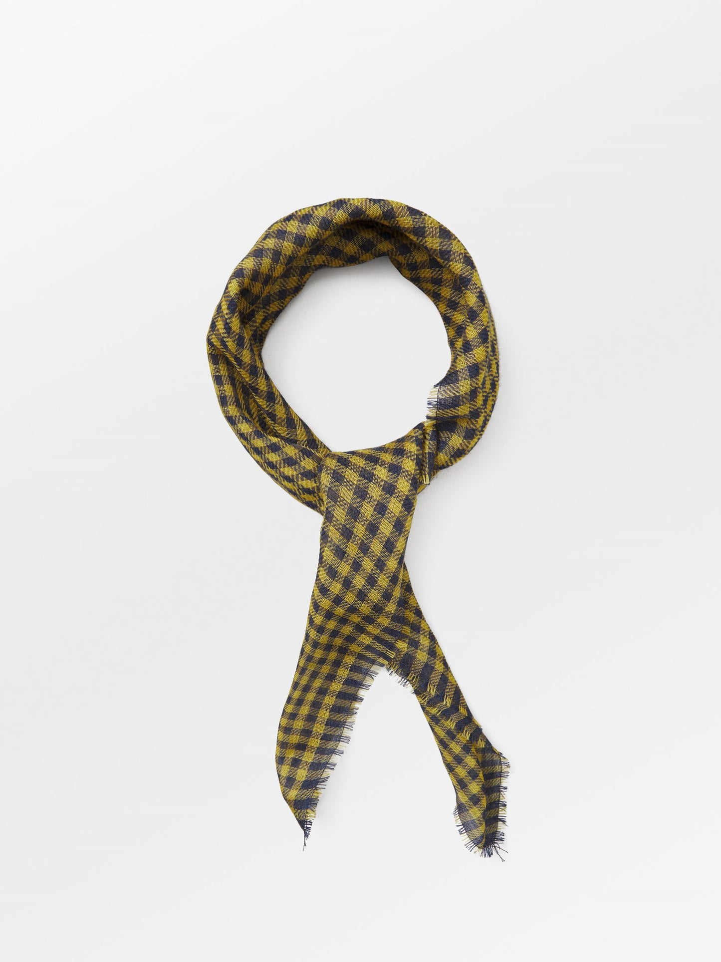 Gingham Wica Scarf OneSize Becksöndergaard.dk