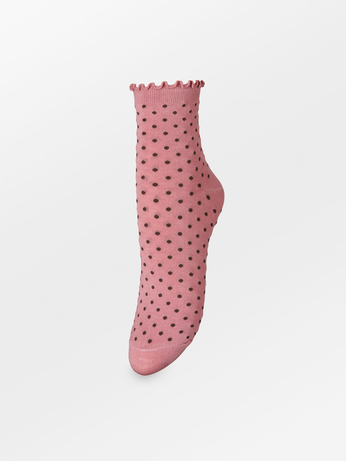 Dotted Frilla Short Sock Socks Becksöndergaard.dk