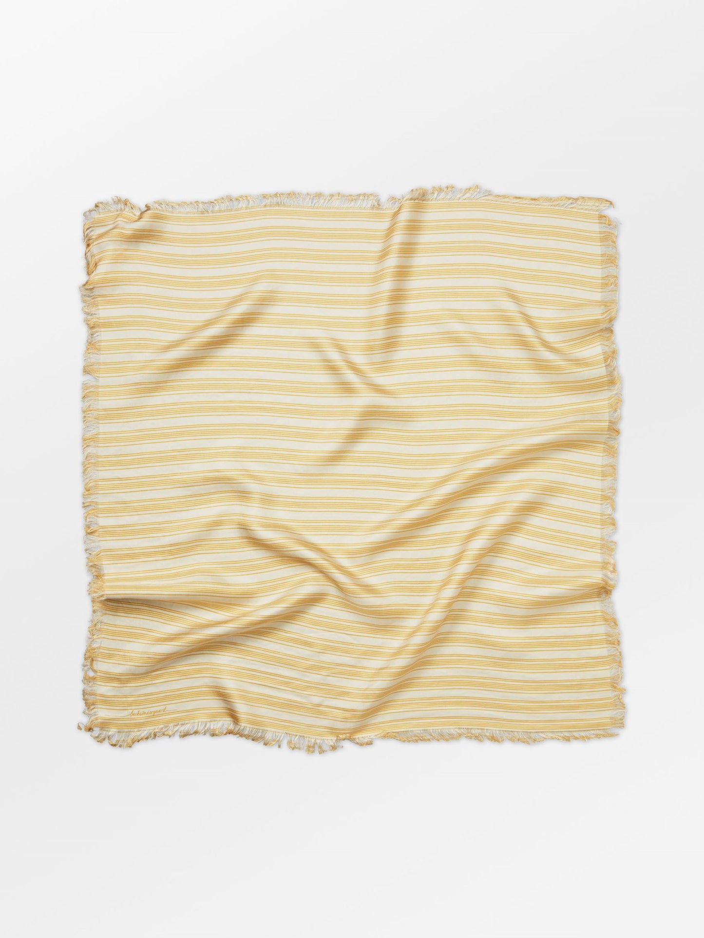 Strifilia Yellow Sia Scarf OneSize Becksöndergaard.dk