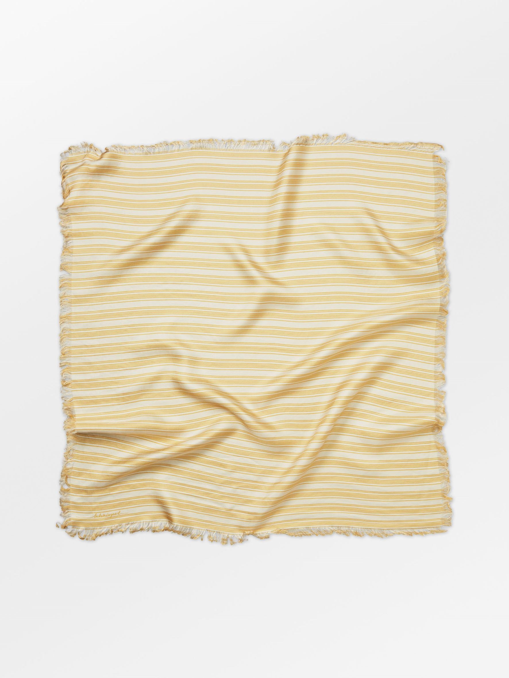 Strifilia Yellow Sia Scarf OneSize Becksöndergaard.dk