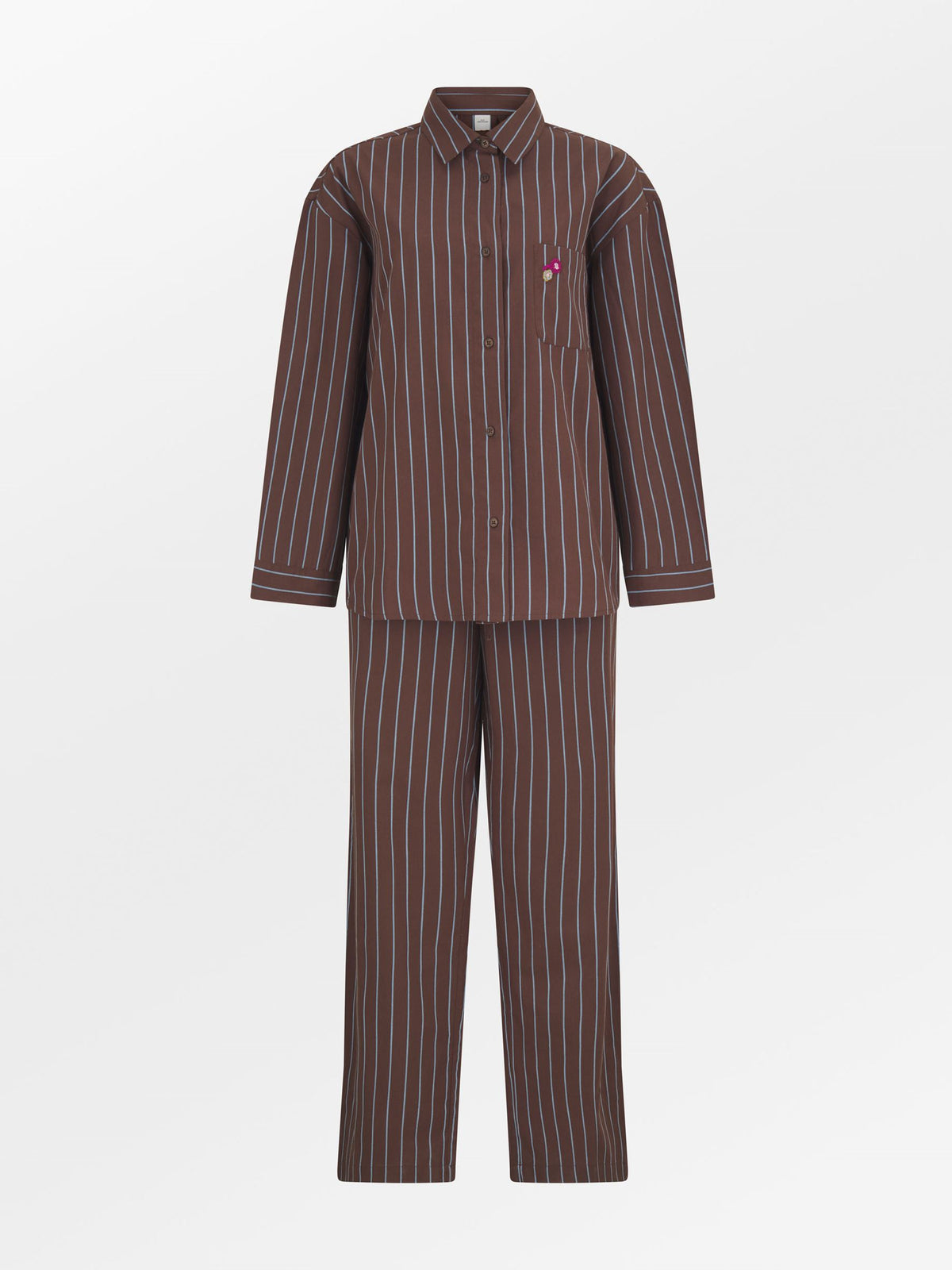 Striped Wintaflora Pyjamas Shirt Clothing Becksöndergaard.dk