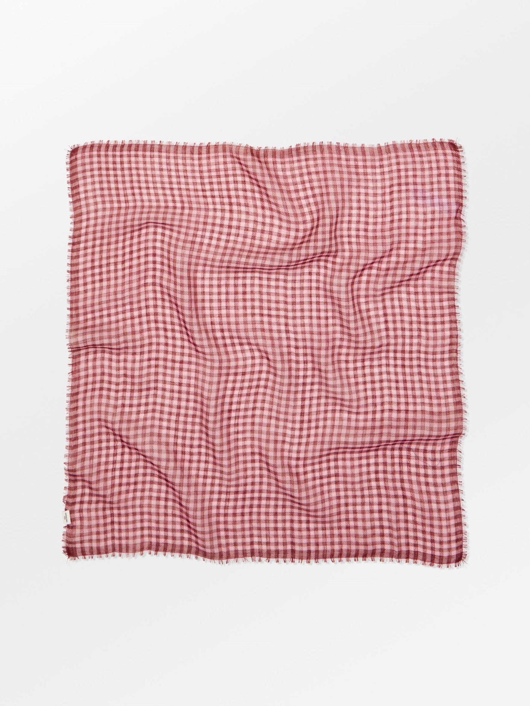 Gingham Wica Scarf OneSize Becksöndergaard.dk
