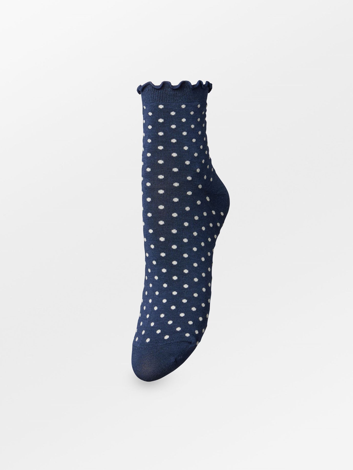 Dotted Frilla Short Sock Socks Becksöndergaard.dk