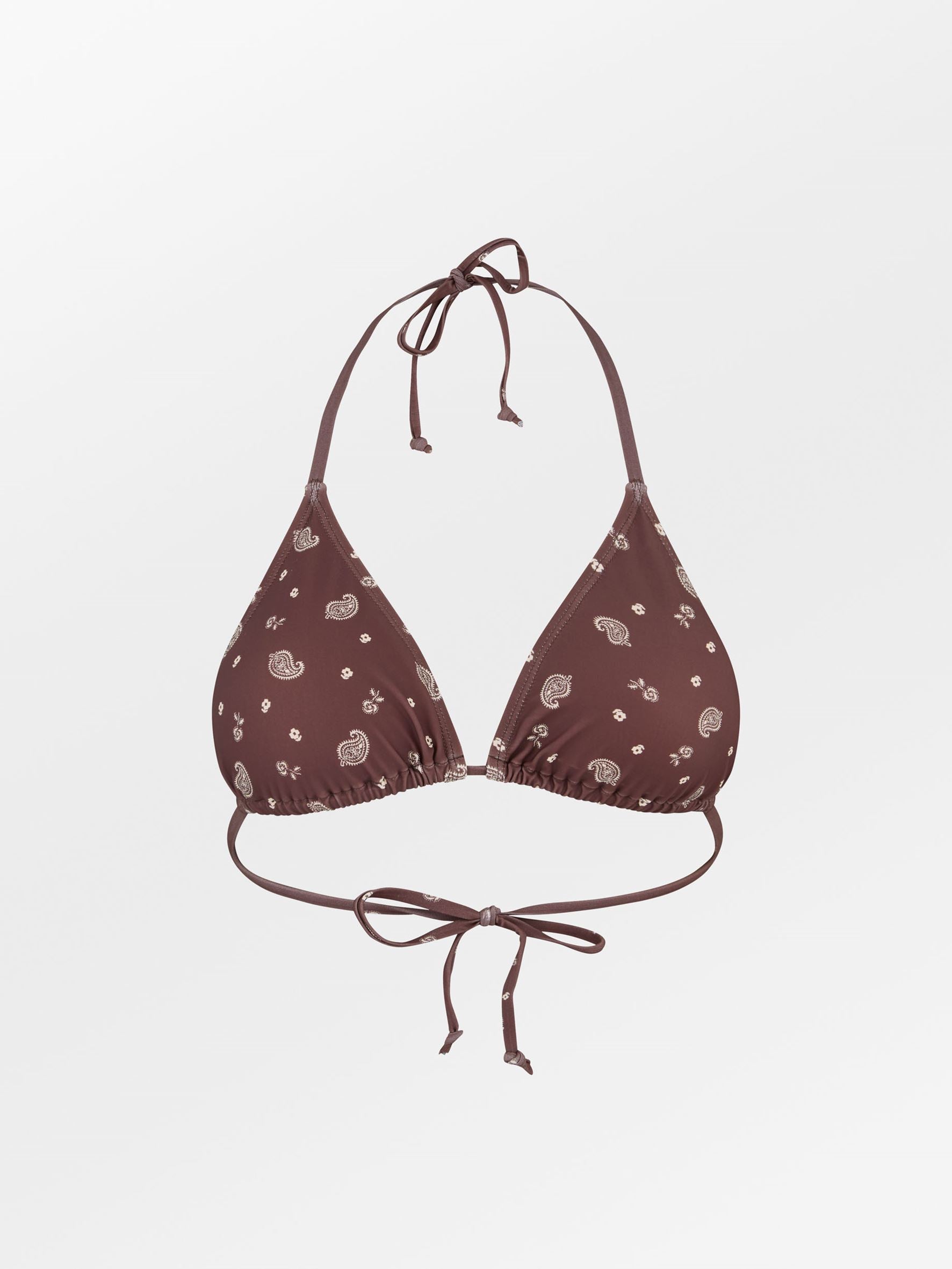 Bloom Paisley Bel Bikini Top Clothing Becksöndergaard.dk