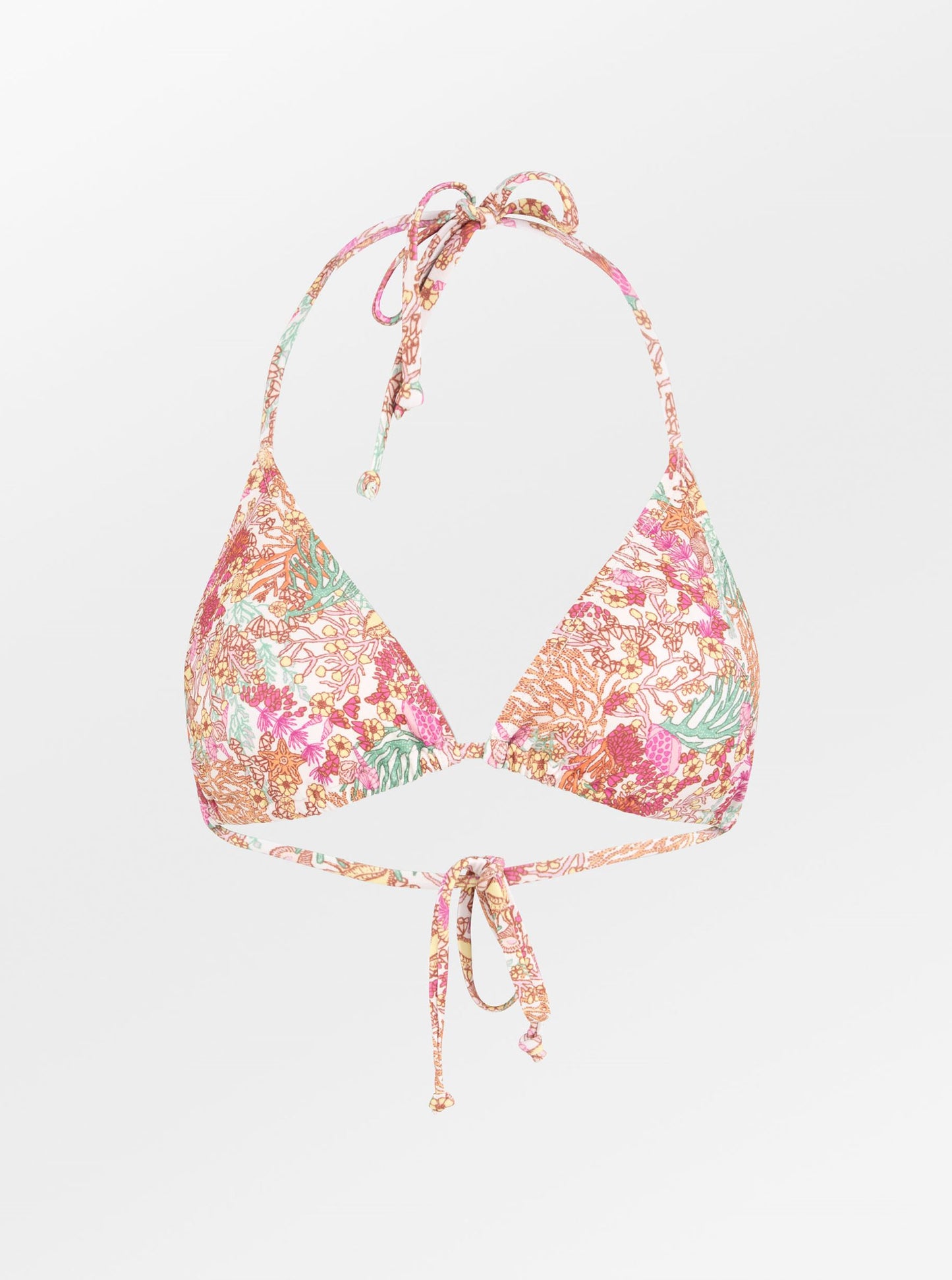 Becksöndergaard, Corallo Bel Bikini Top - Cone Flower Pink, swimwear, swimwear, swimwear