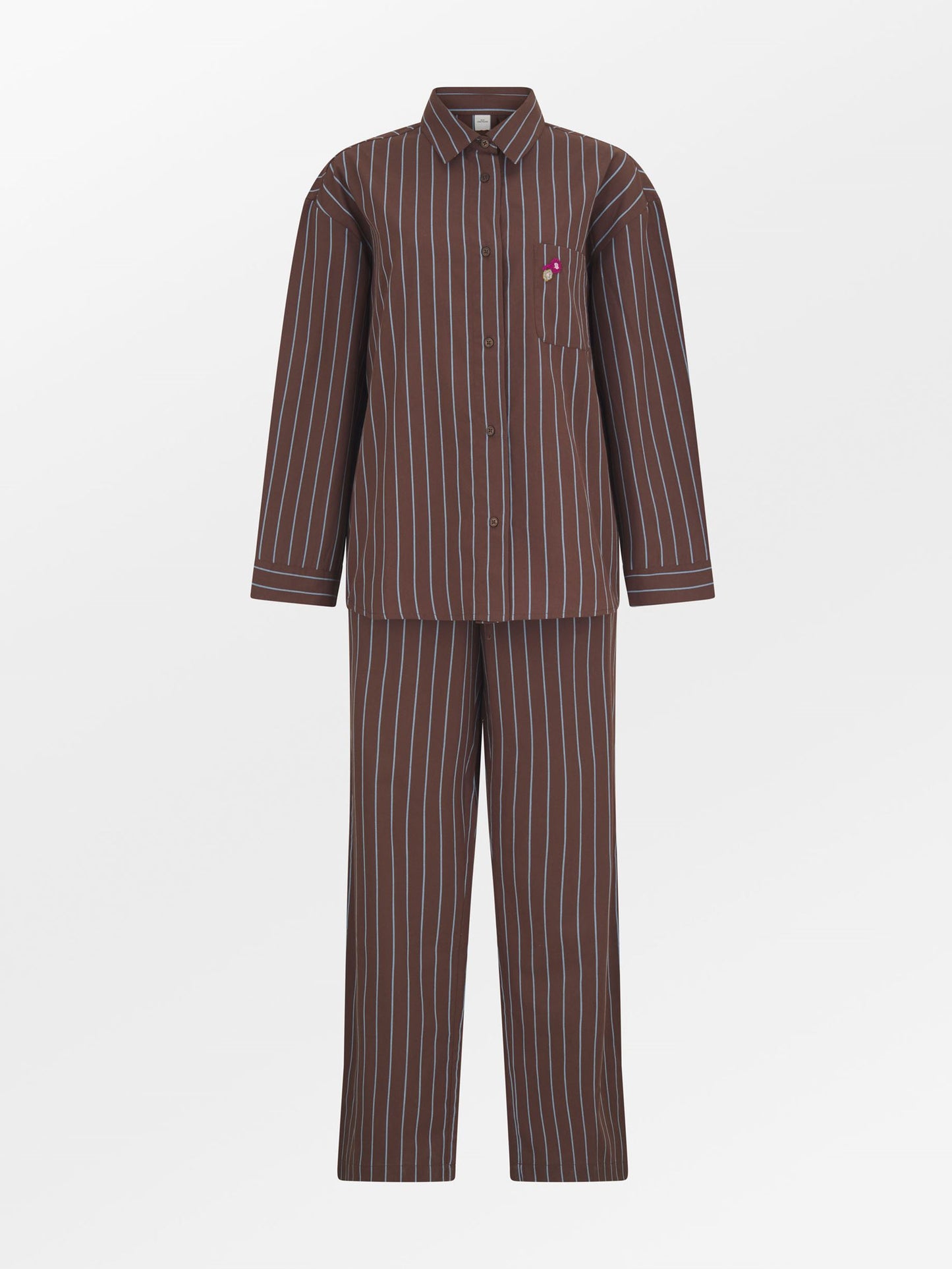 Striped Wintaflora Pyjamas Shirt Clothing Becksöndergaard.dk