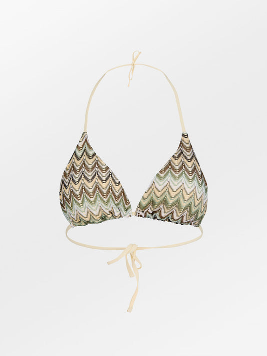 Becksöndergaard, Amber Bel Bikini Top - Beetle Green, archive, archive, swimwear, swimwear, noos, swimwear, swimwear, black week, black week, noos