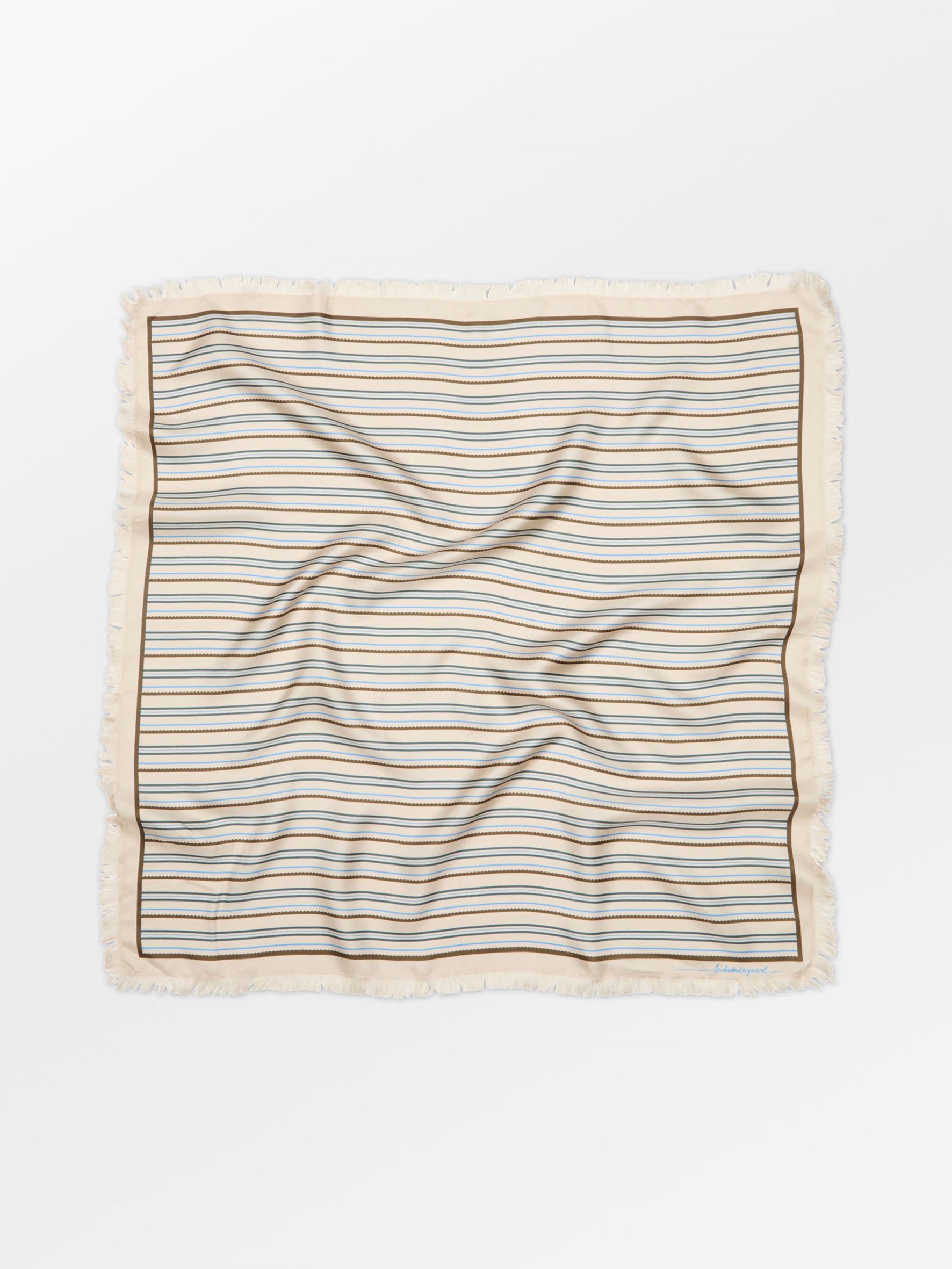 Scallopia Striped Sia Scarf OneSize Becksöndergaard.dk